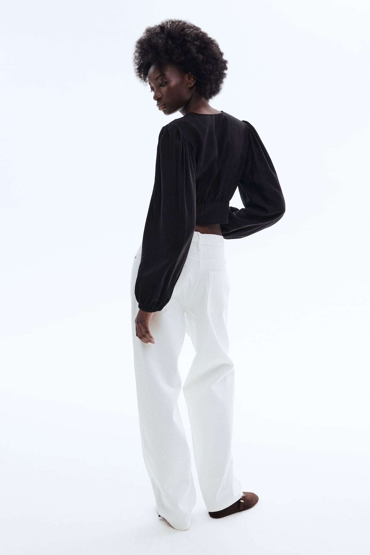 V-Neck Blouse - image 3