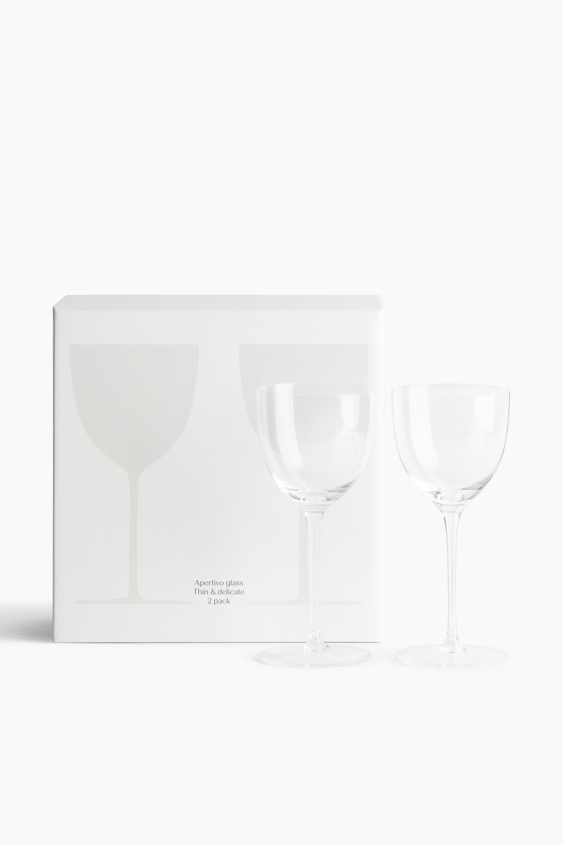 이미지 확대 보기: 아페리티보 글라스 2피스 세트 - 투명 - Home All | H&M KR 3