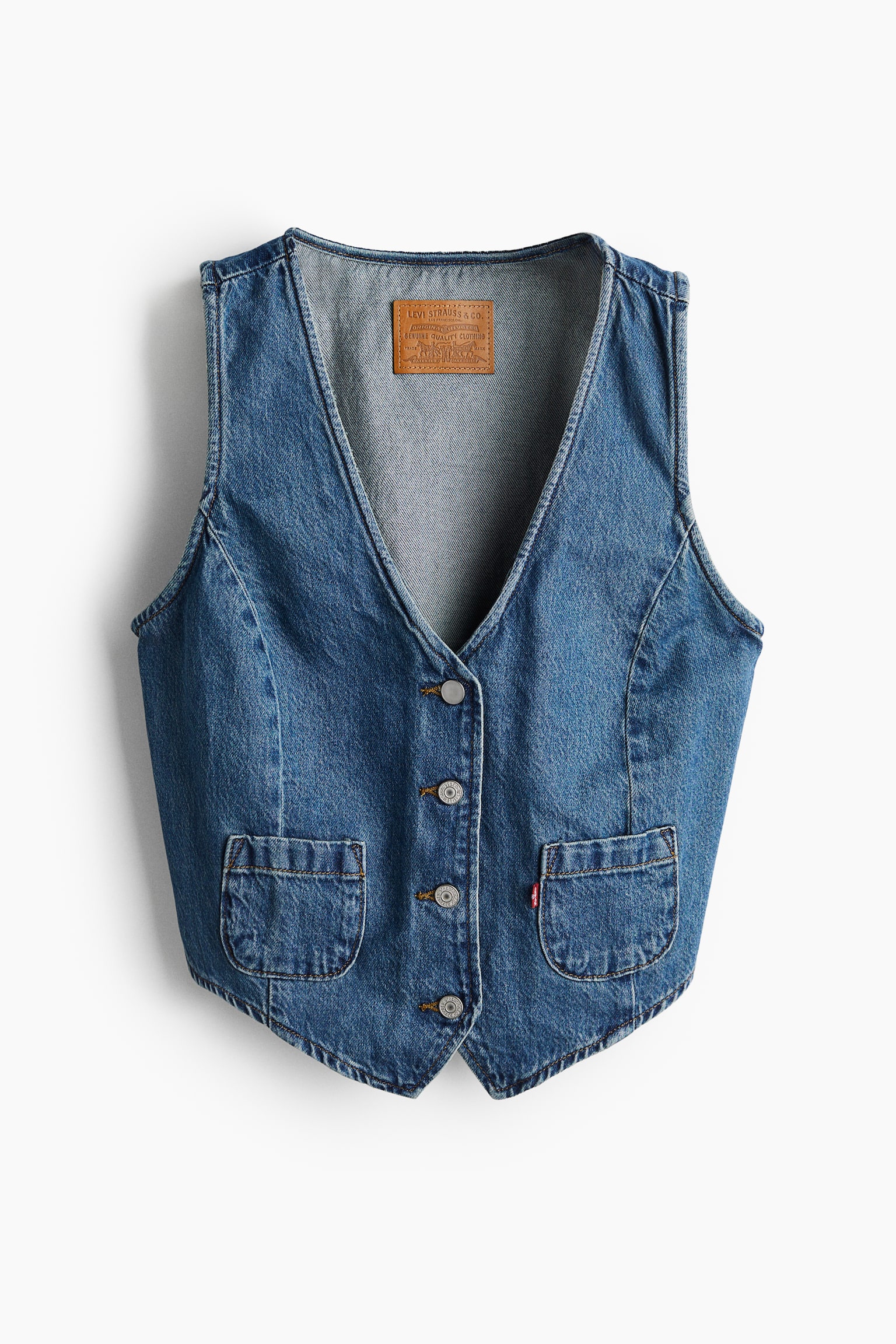 Tailored Vest Denim - Big Yikes - 2