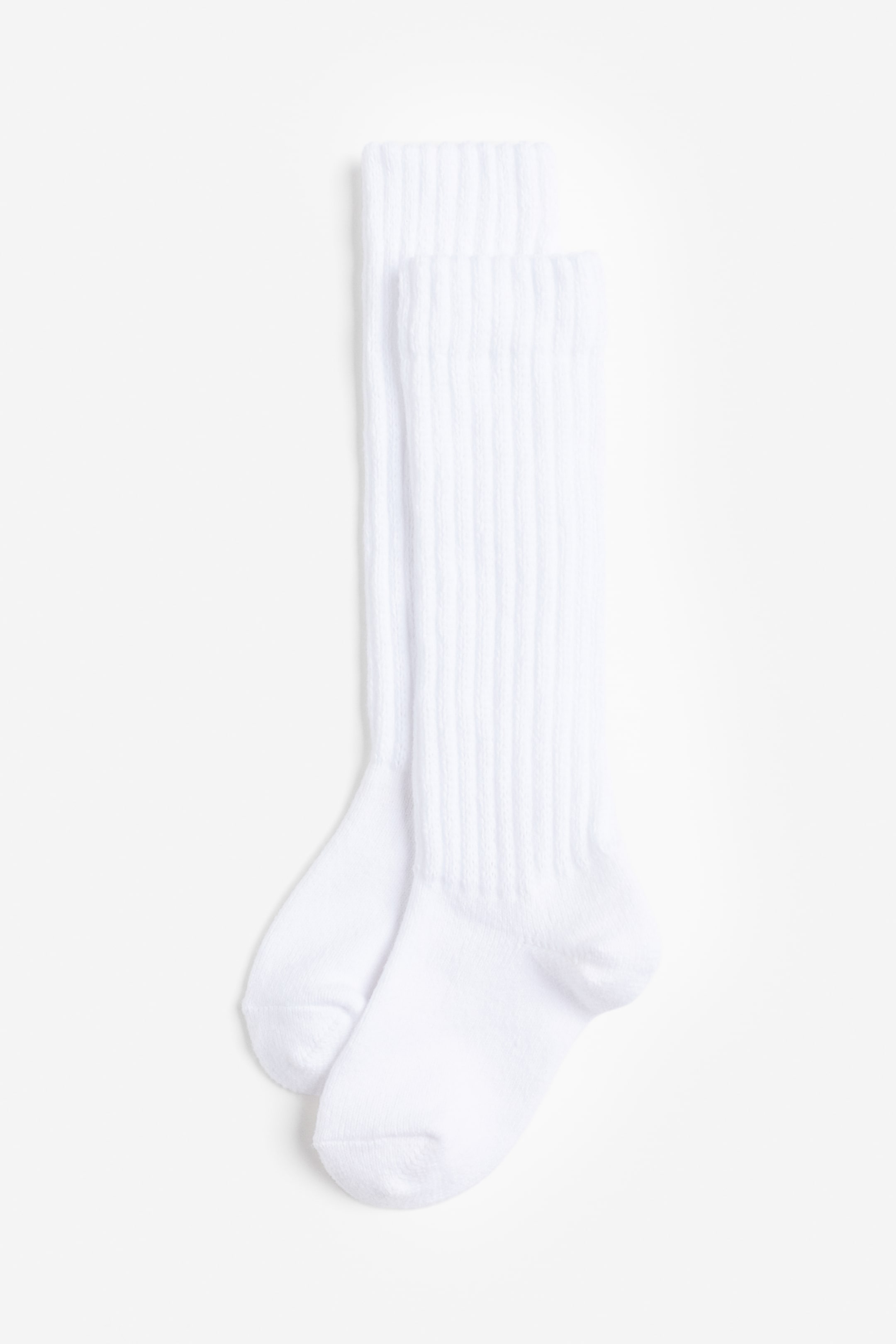 90s slouchy sports socks in DryMove™ - White - Kids | H&M GB