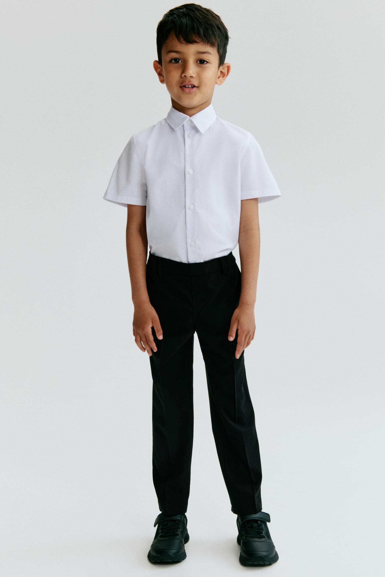 Straight Leg school trousers - Black/Navy blue/Dark grey - 1