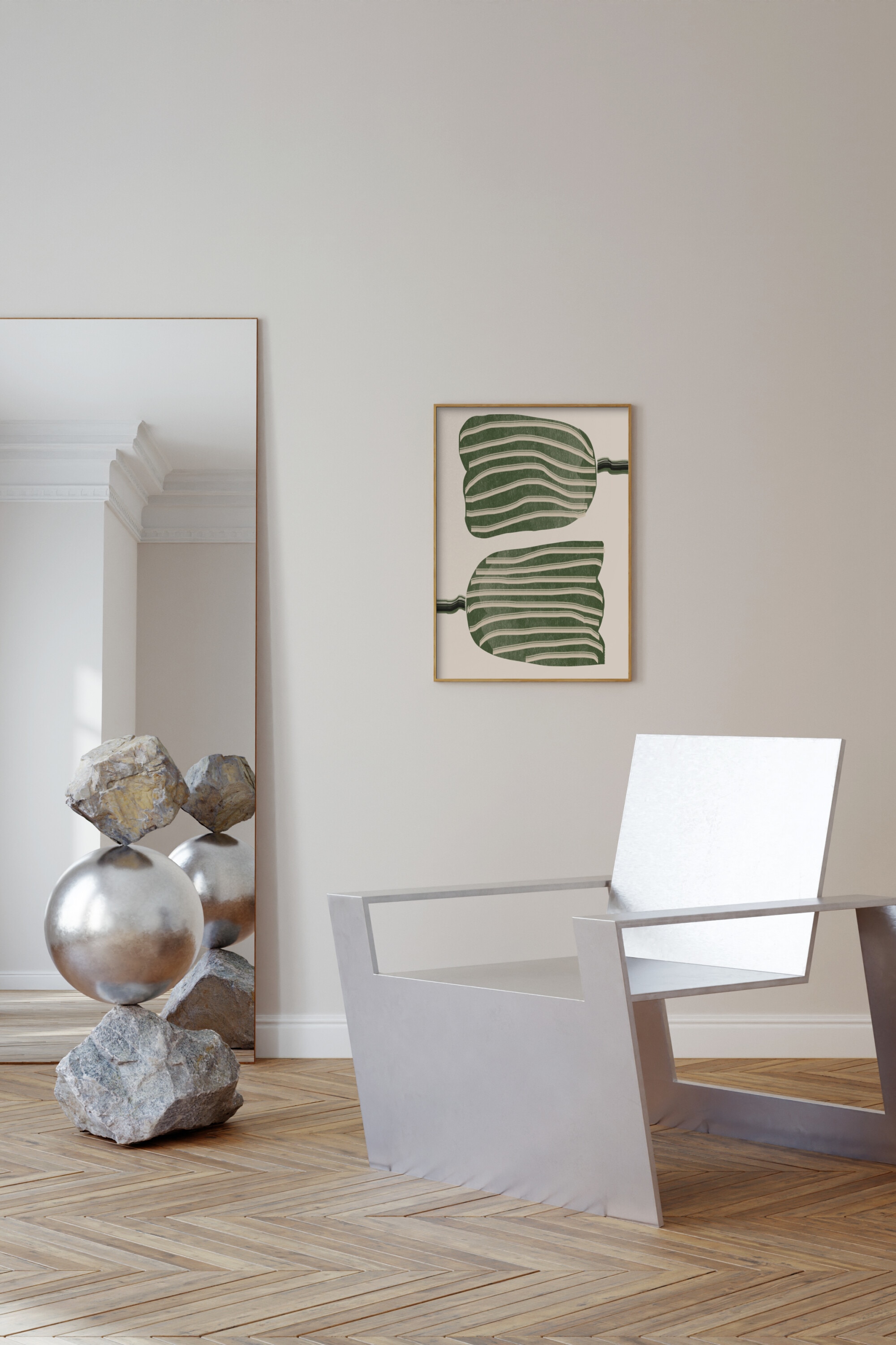 The Miuus Studio - Abstract Tulips - Monivärinen