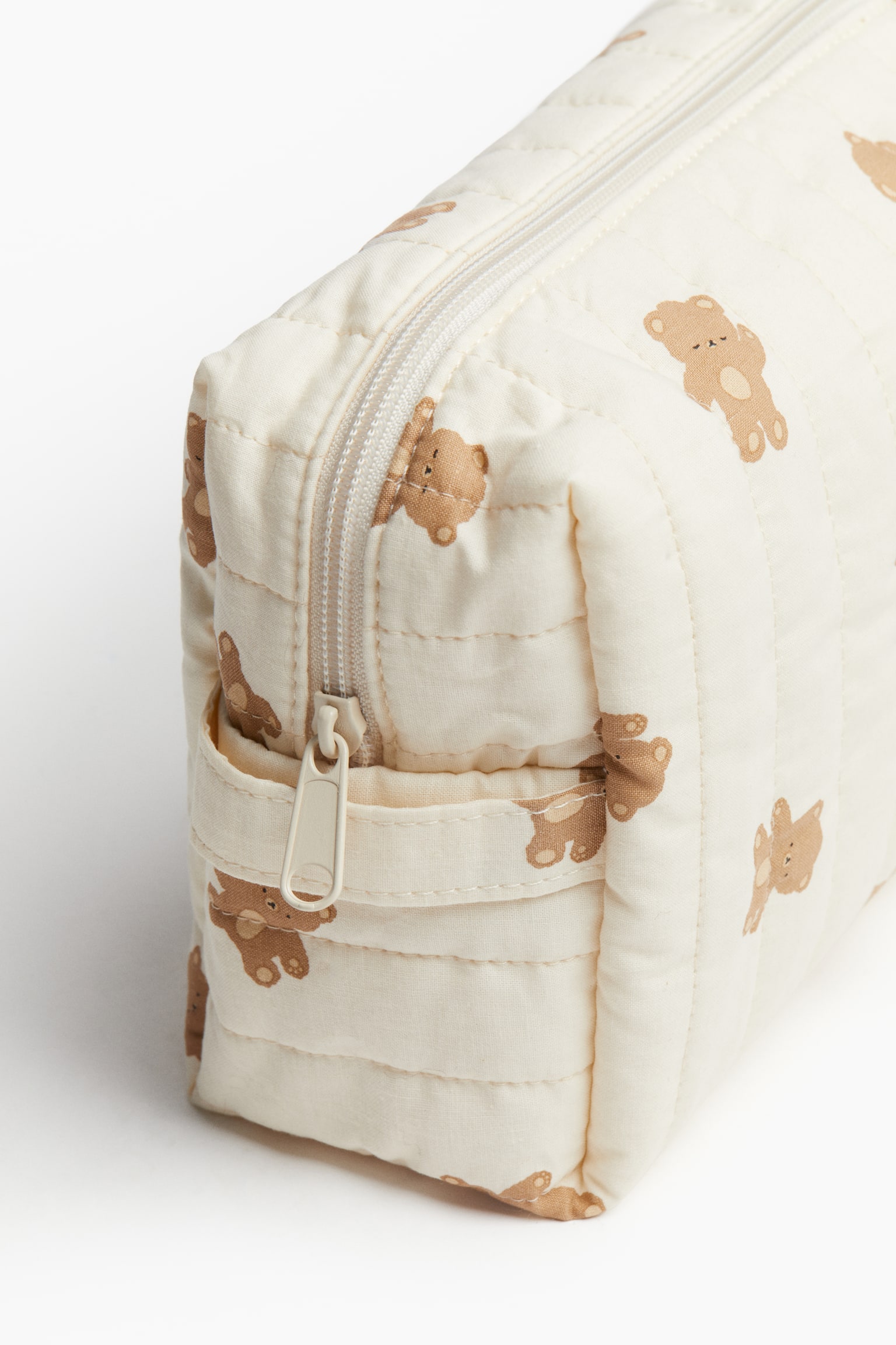 Patterned changing bag - White/Teddy bears - 4