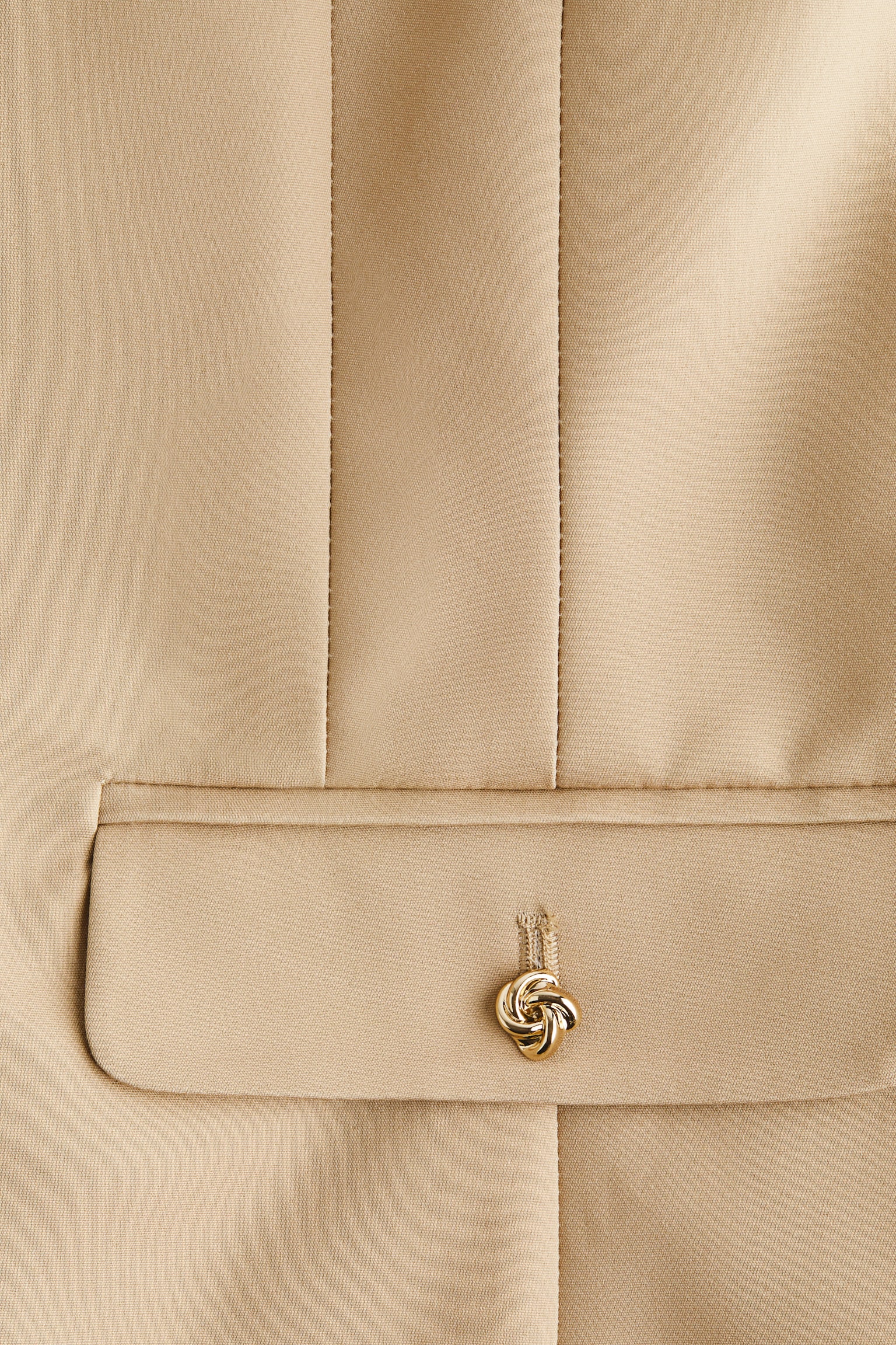 Sleeveless top - Beige - 7