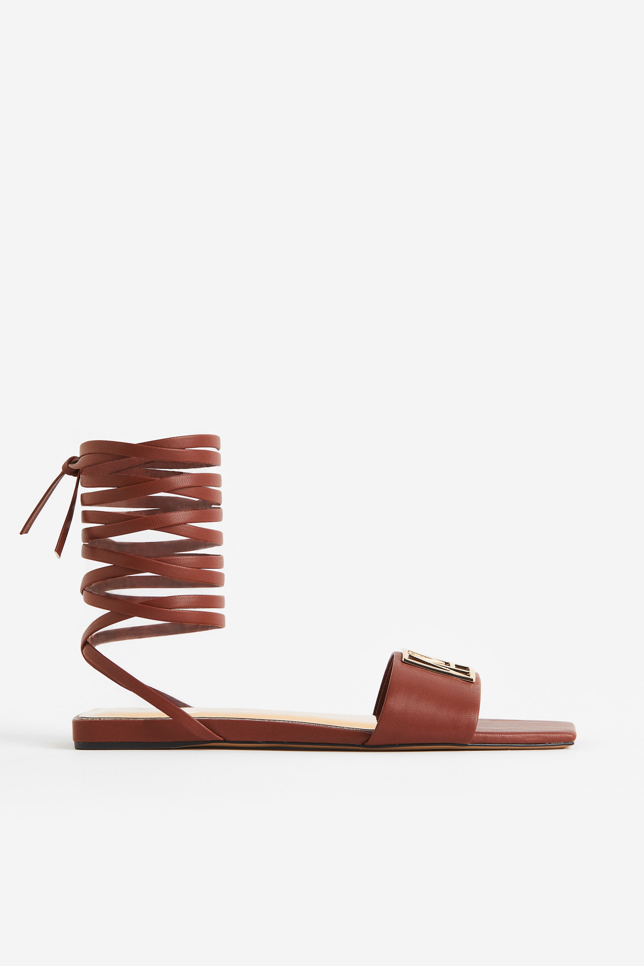 Sandalias de gladiador - Marrón - MUJER | H&M ES