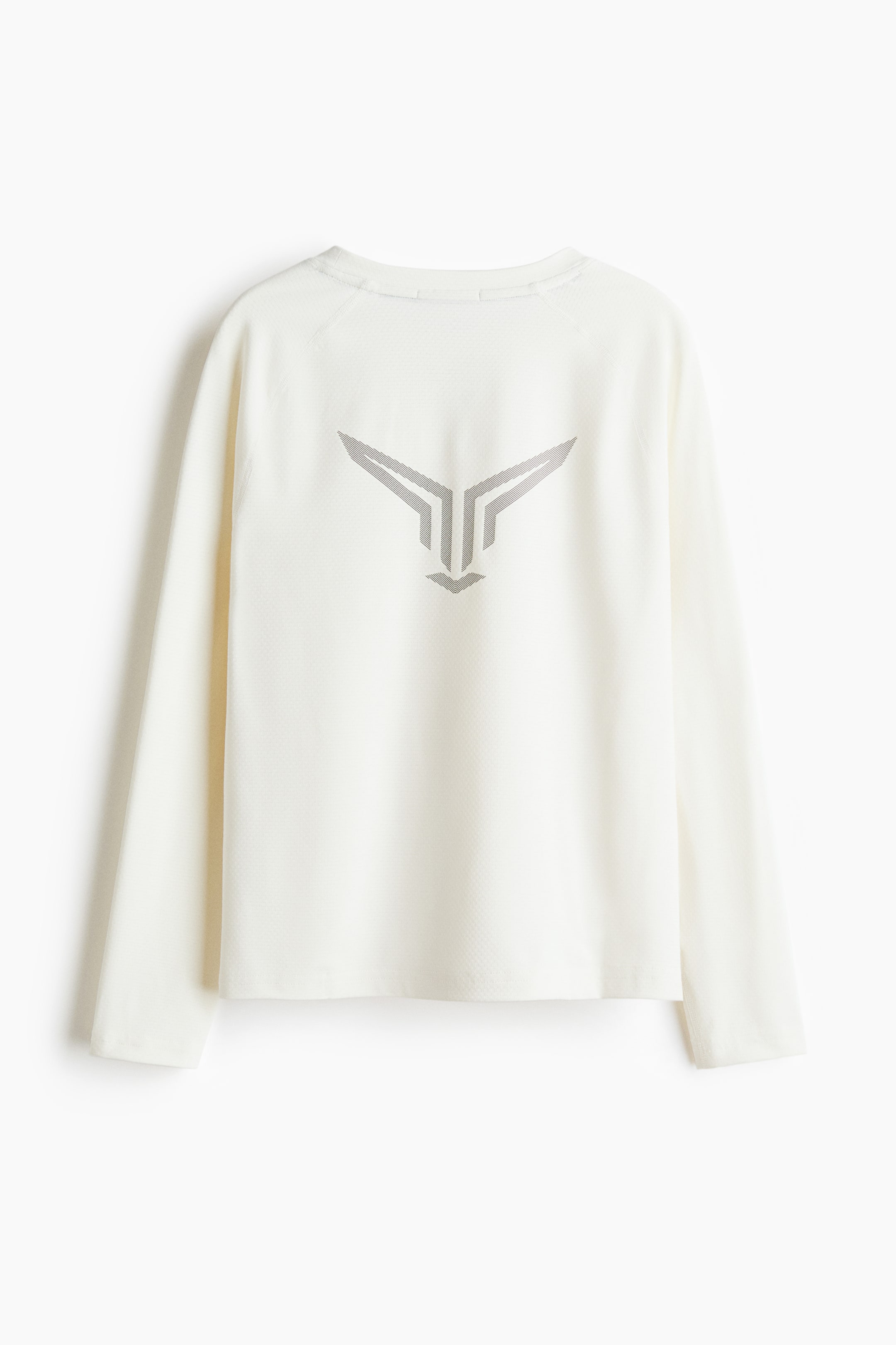 Ampliar la imagen: Playera deportiva con DryMove™ - Crema/Negro - Kids | H&M MX 6