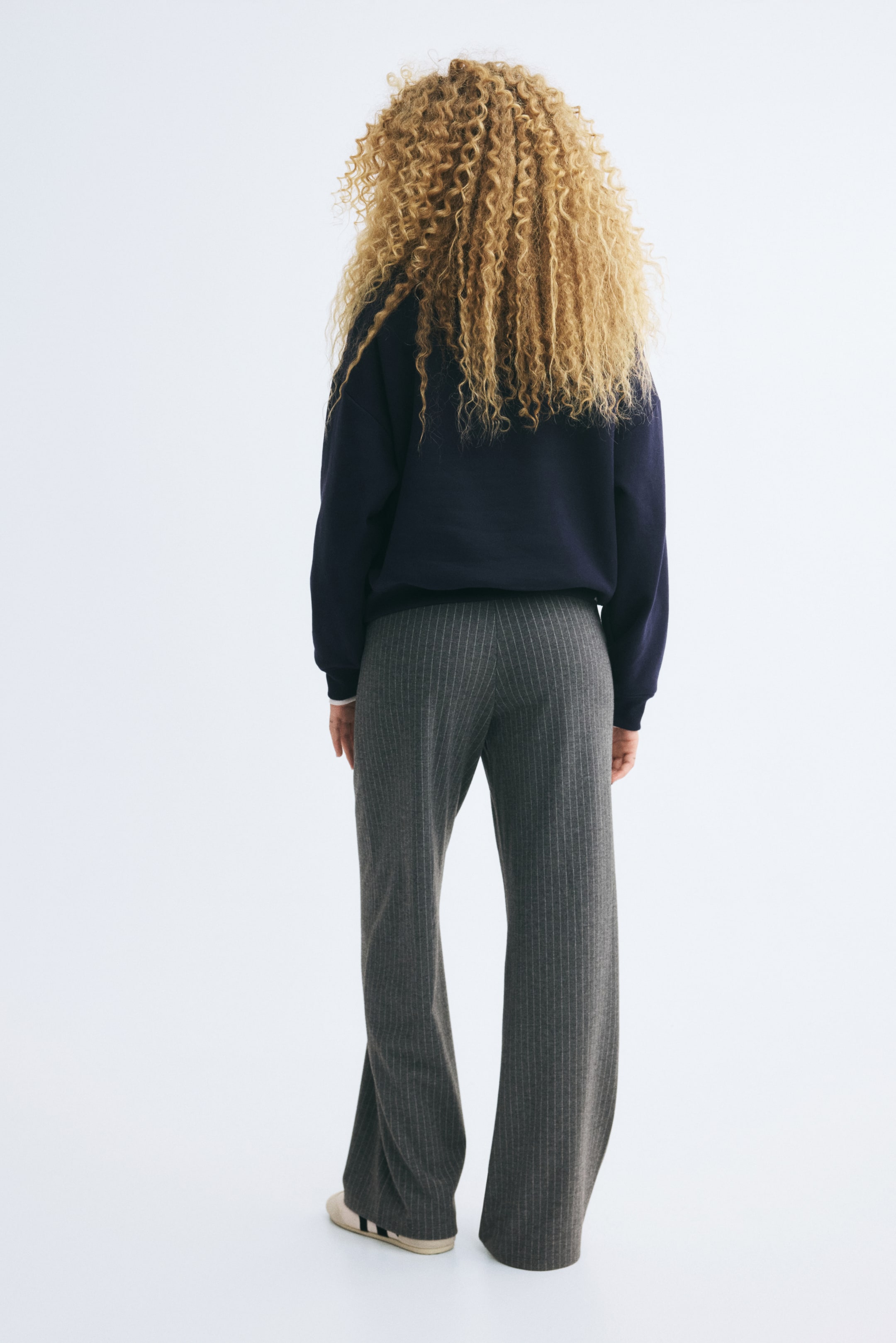 Pantalon en jersey avec taille élastique