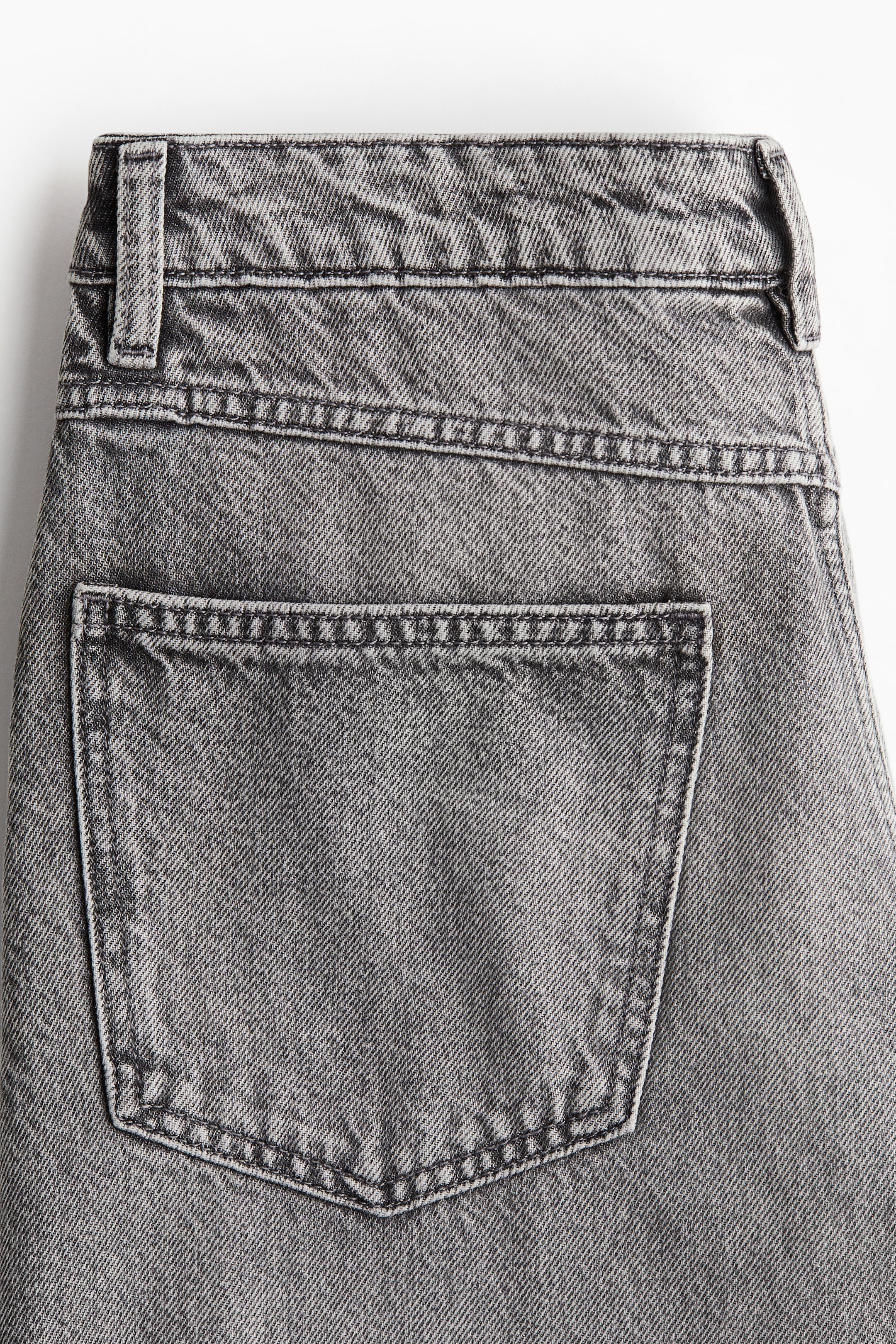 Barrel Regular Jeans - Grey - Ladies | H&M GB 6