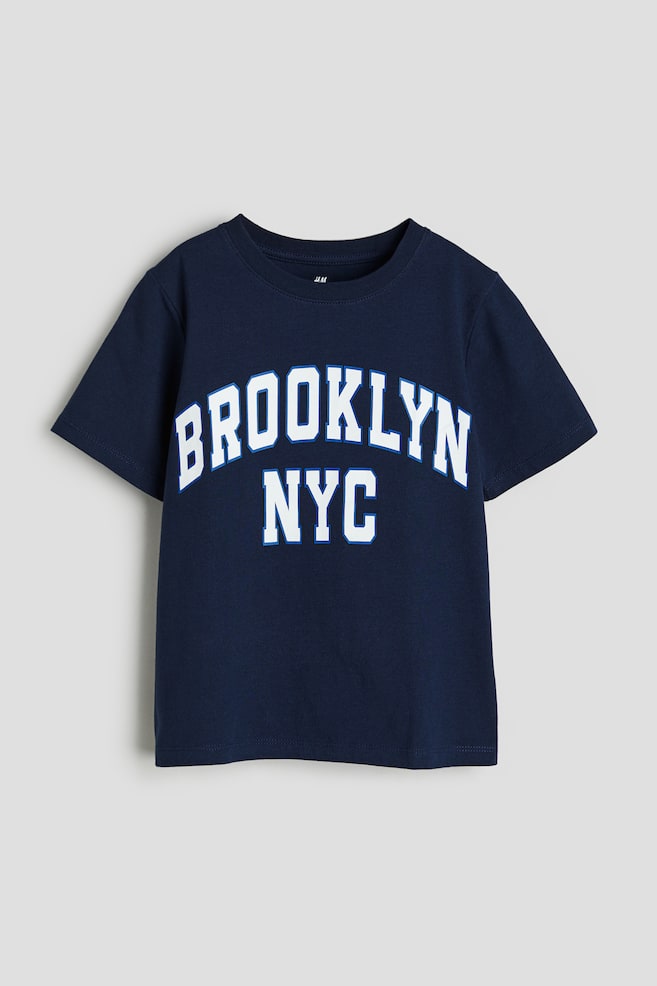 Printed T-shirt - Dark blue/Brooklyn/Natural white/NASA/Beige/Vehicles/White/Dinosaurs/dc/dc/dc/dc - 2