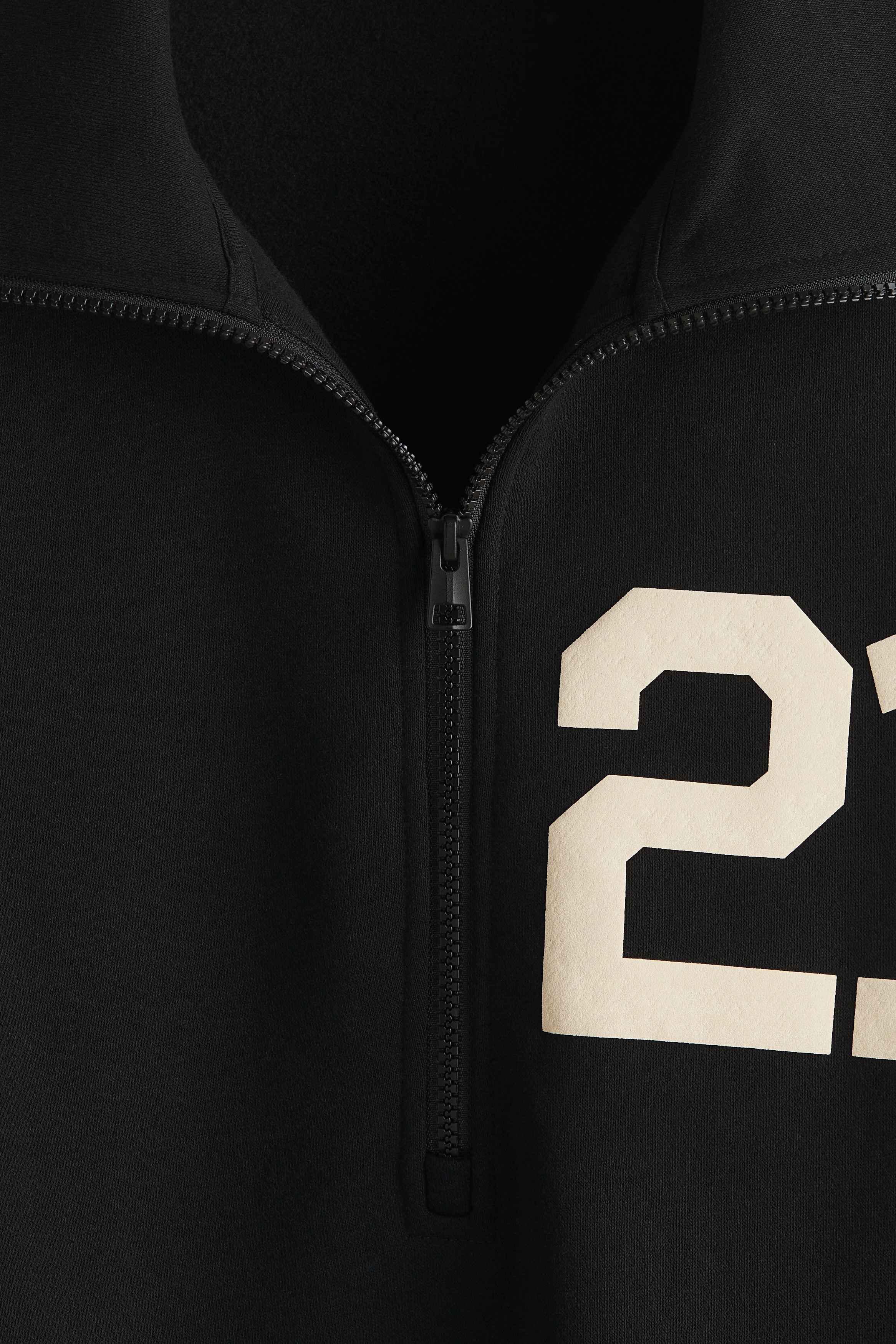 Loose Fit Zip-top sweatshirt