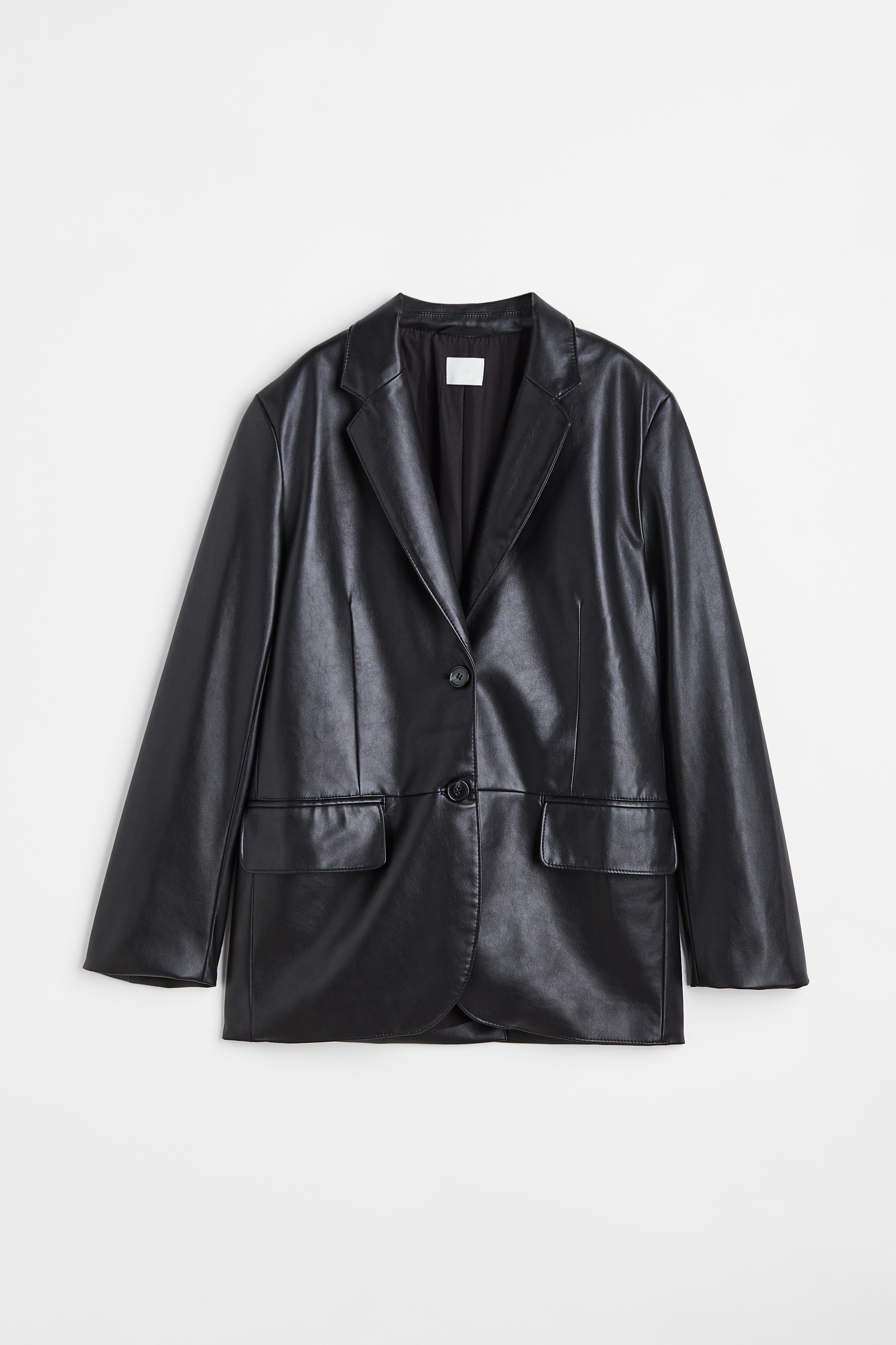 H & M - Oversize-Blazer - Schwarz - Damen