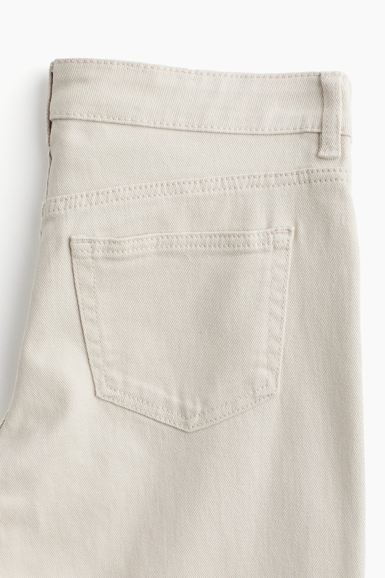 Low-waist Twill Pants - image 2