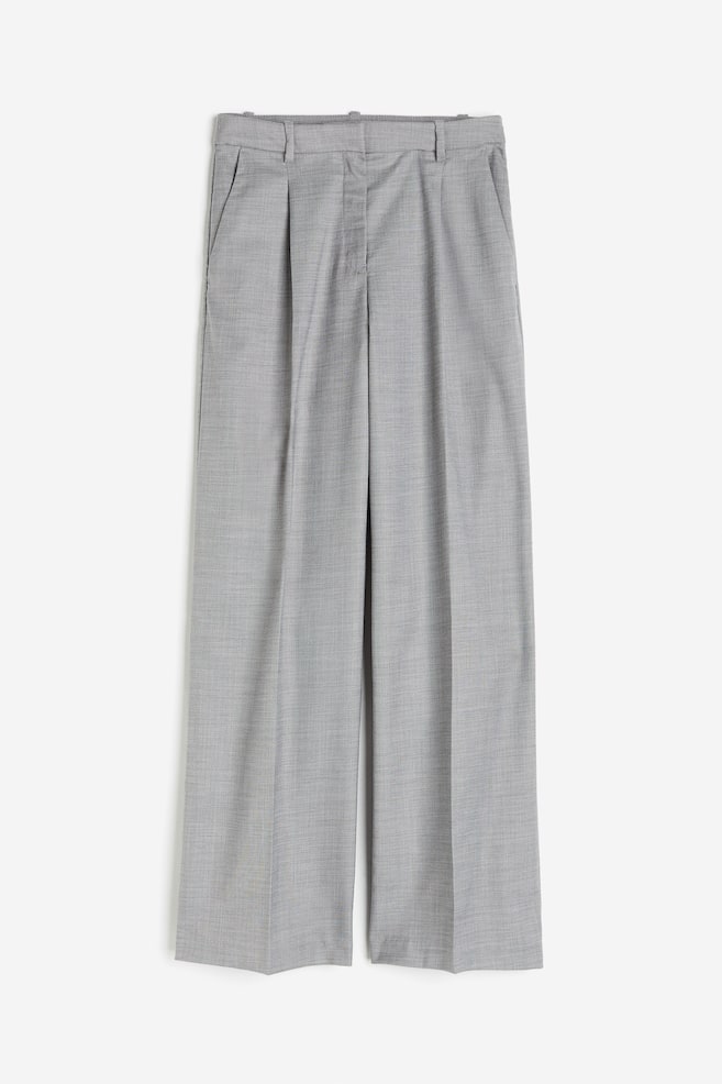 Pantalon large - Gris/Noir/Beige clair - 2