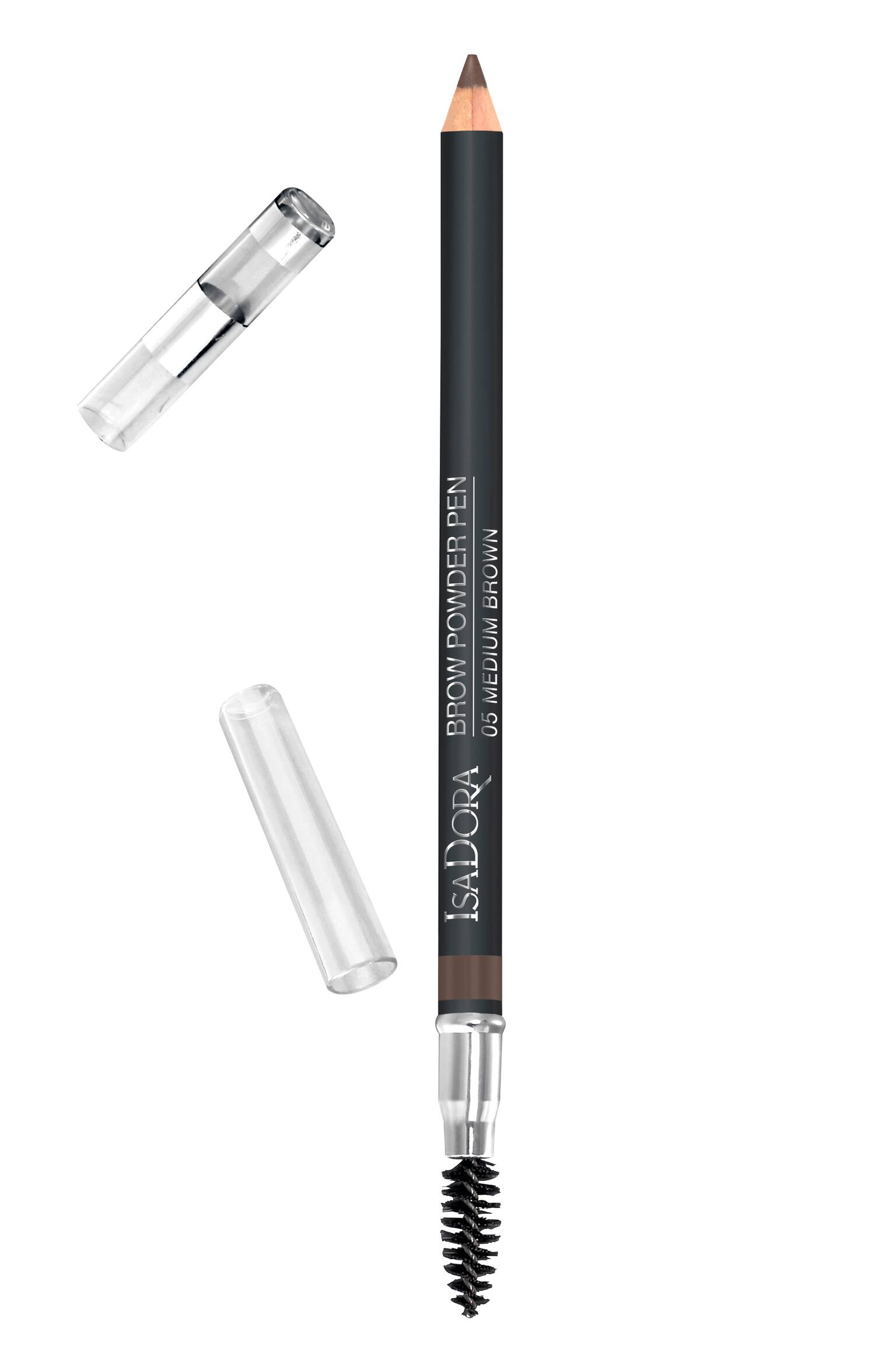 Brow Powder Pen - Medium Brown/Black/Dark Brown/Taupe - 1