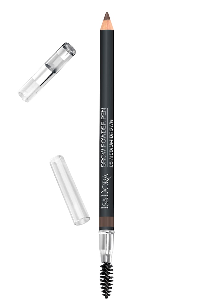 Brow Powder Pen - Medium Brown/Black/Dark Brown/Light Brown/dc - 1