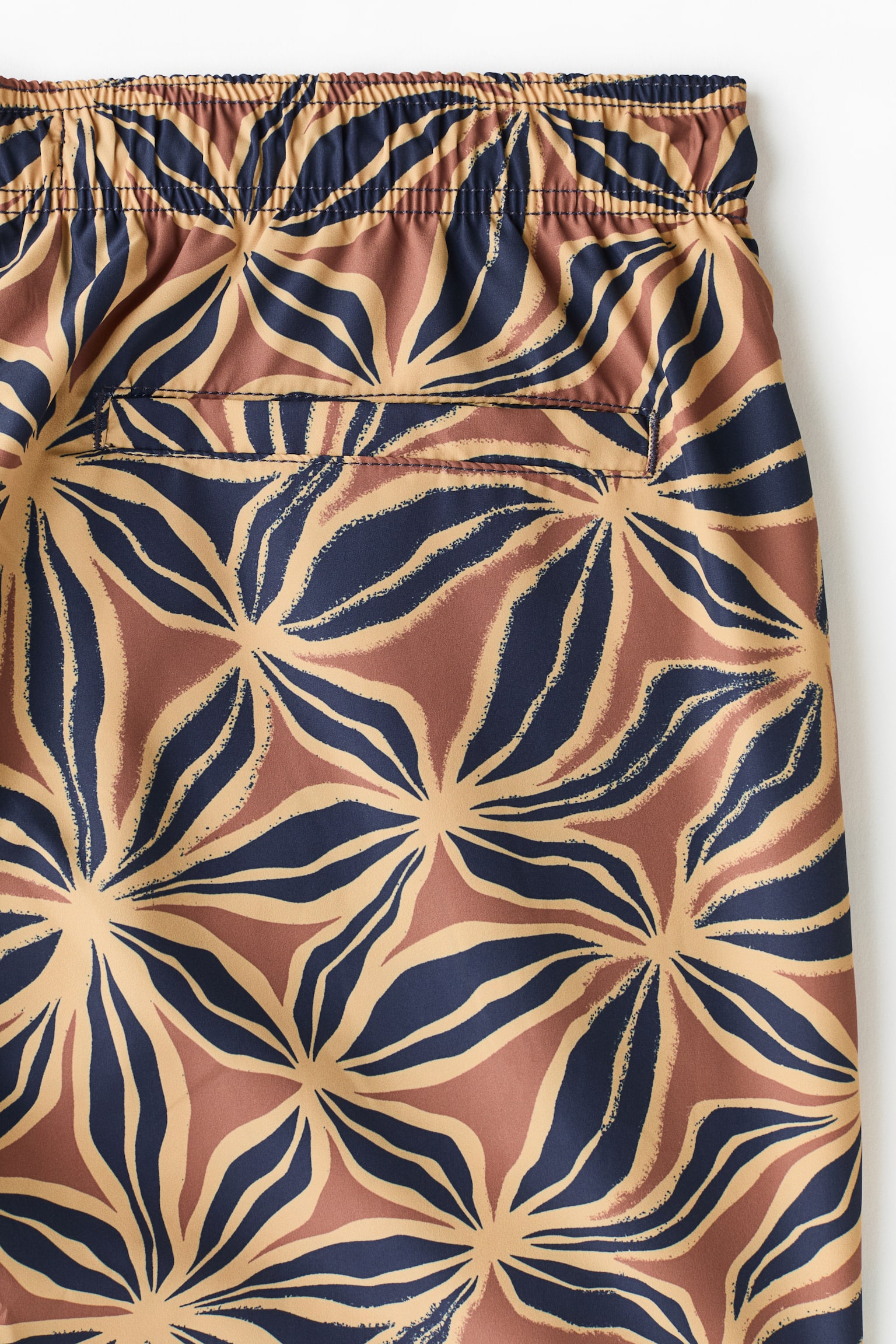 Patterned swim shorts - Navy blue/Patterned/Black/Patterned/Navy blue/Patterned/Green/Patterned/Brown/Patterned/Black/Patterned - 3