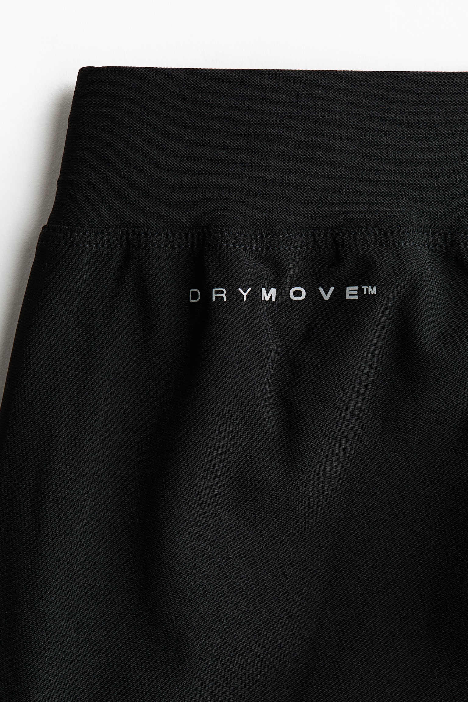 Мужские брюки H&M Sports Joggers with DryMove™, цвет: Чёрный — фото 7