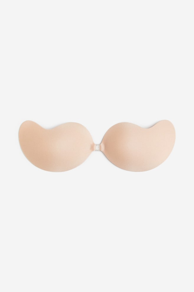 Stretchy and sculpting firm shape thong body - Light beige
