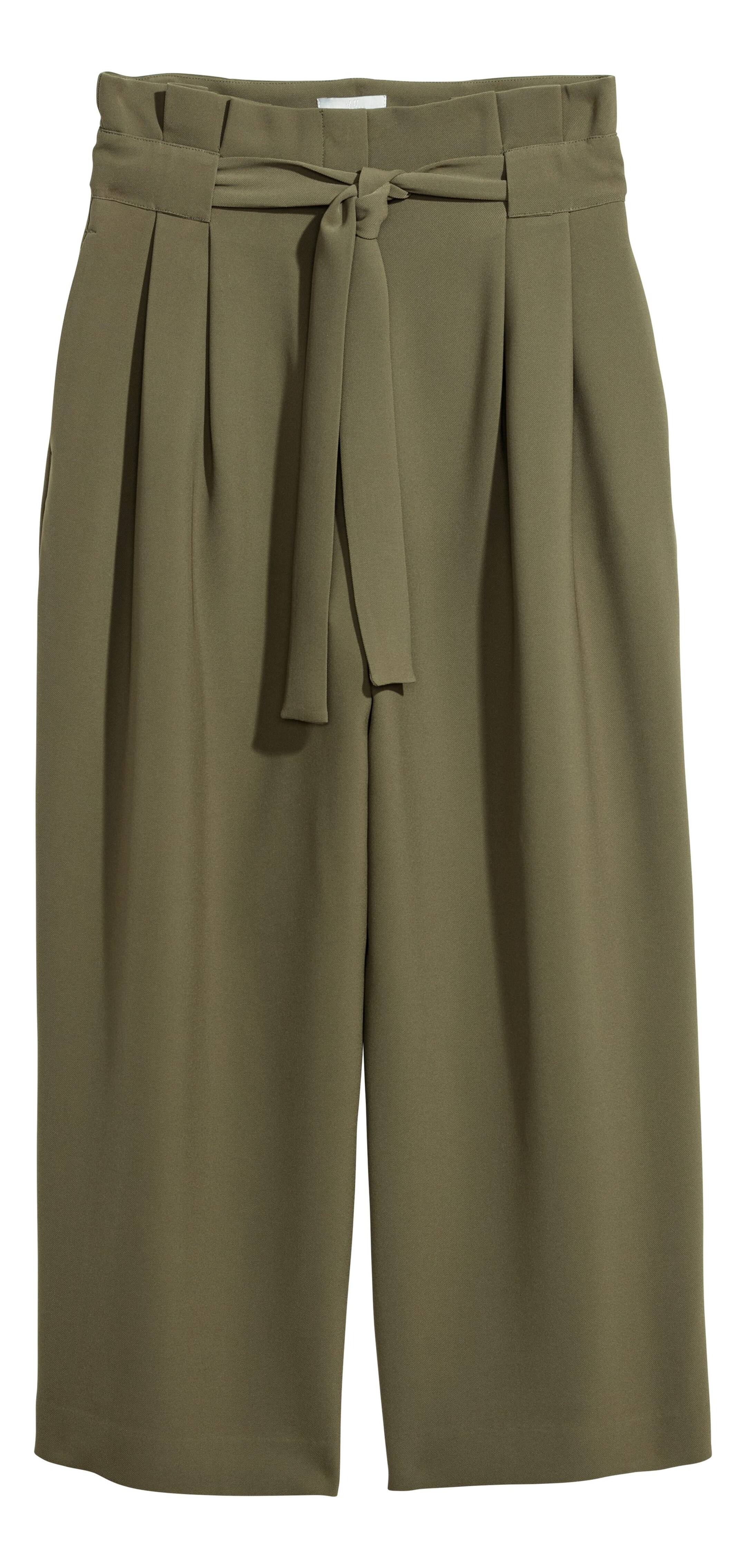 View larger image: Wide trousers - Green - Ladies | H&M GB 1