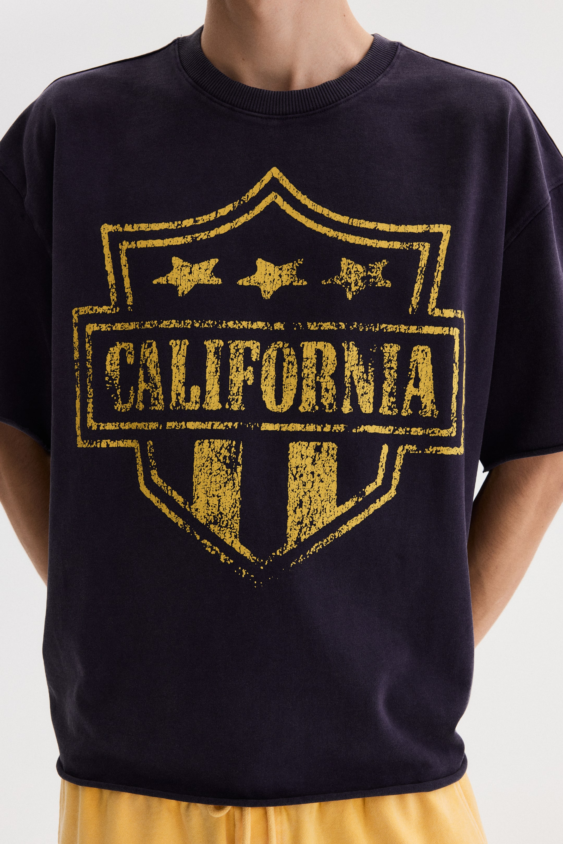 T-shirt carré coupe ample