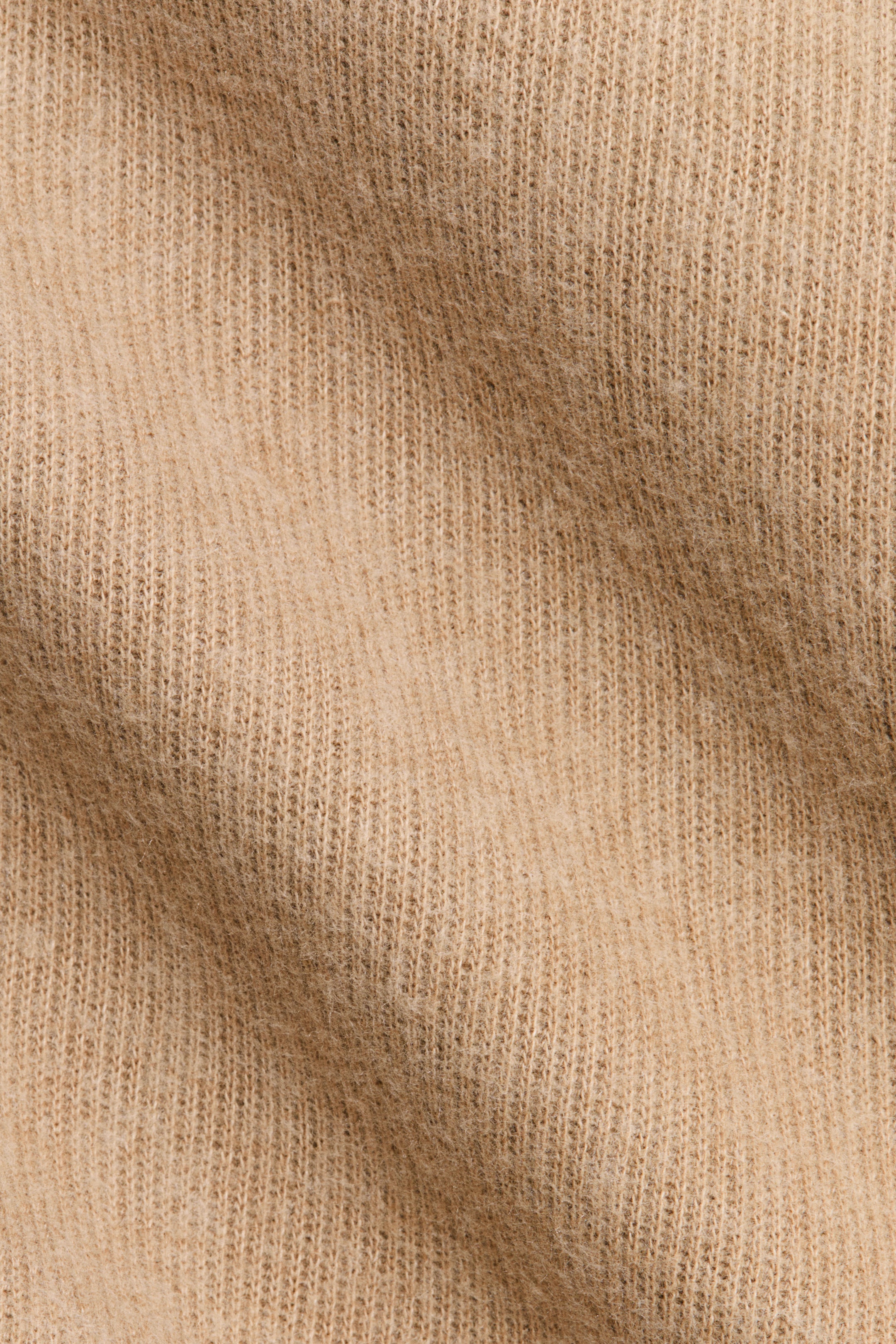 View larger image: Rib-knit V-neck top - Beige - Ladies | H&M 2