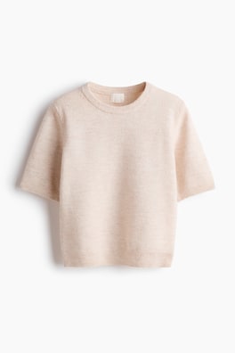 Stickad T-shirt