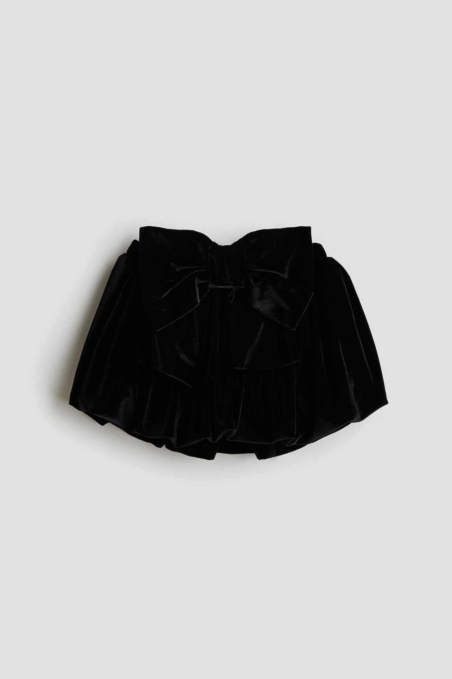 Детская юбка H&M Bow-Detail Balloon, цвет: Чёрный — фото 1