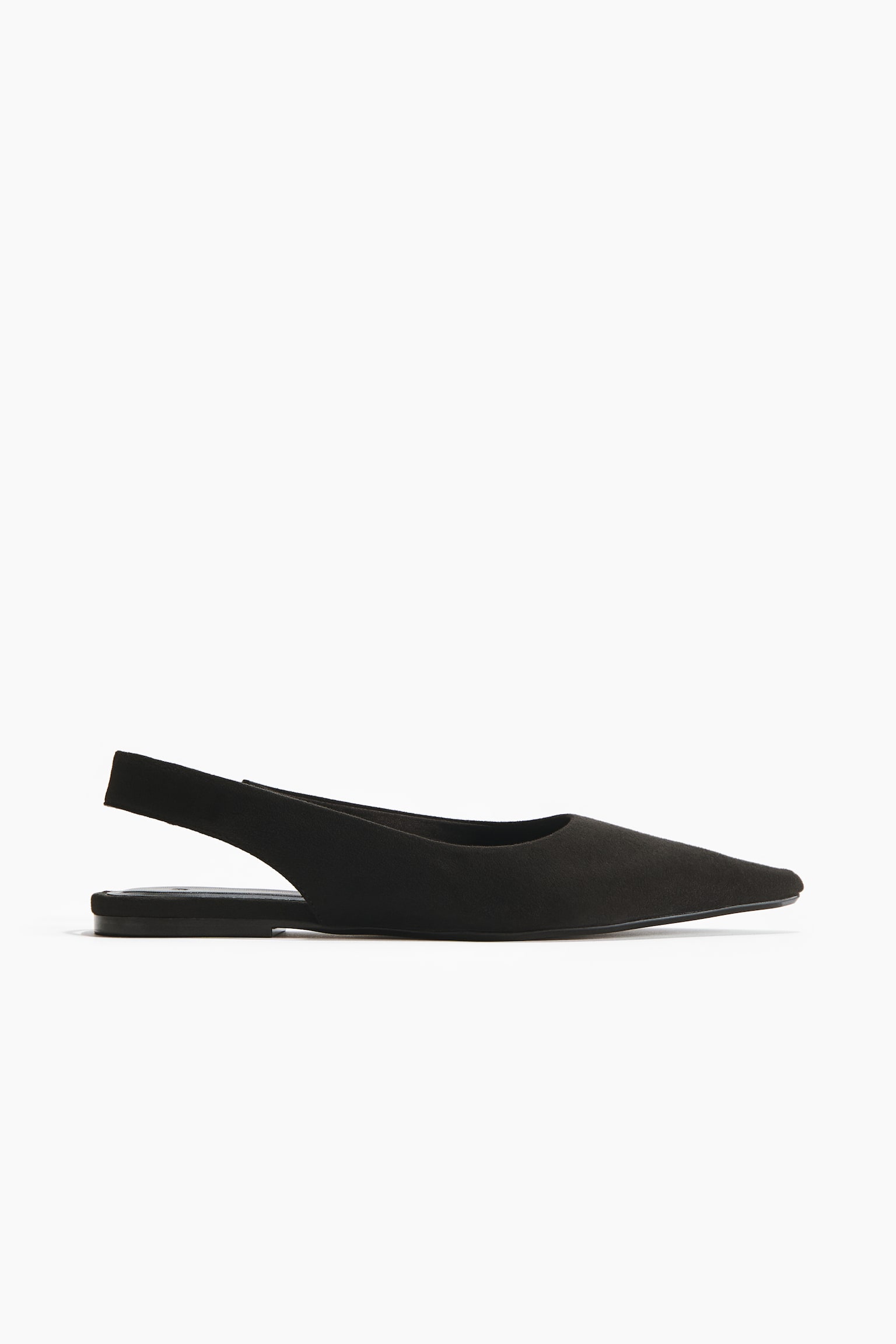 Pointed slingbacks - Black/Brown/Cream