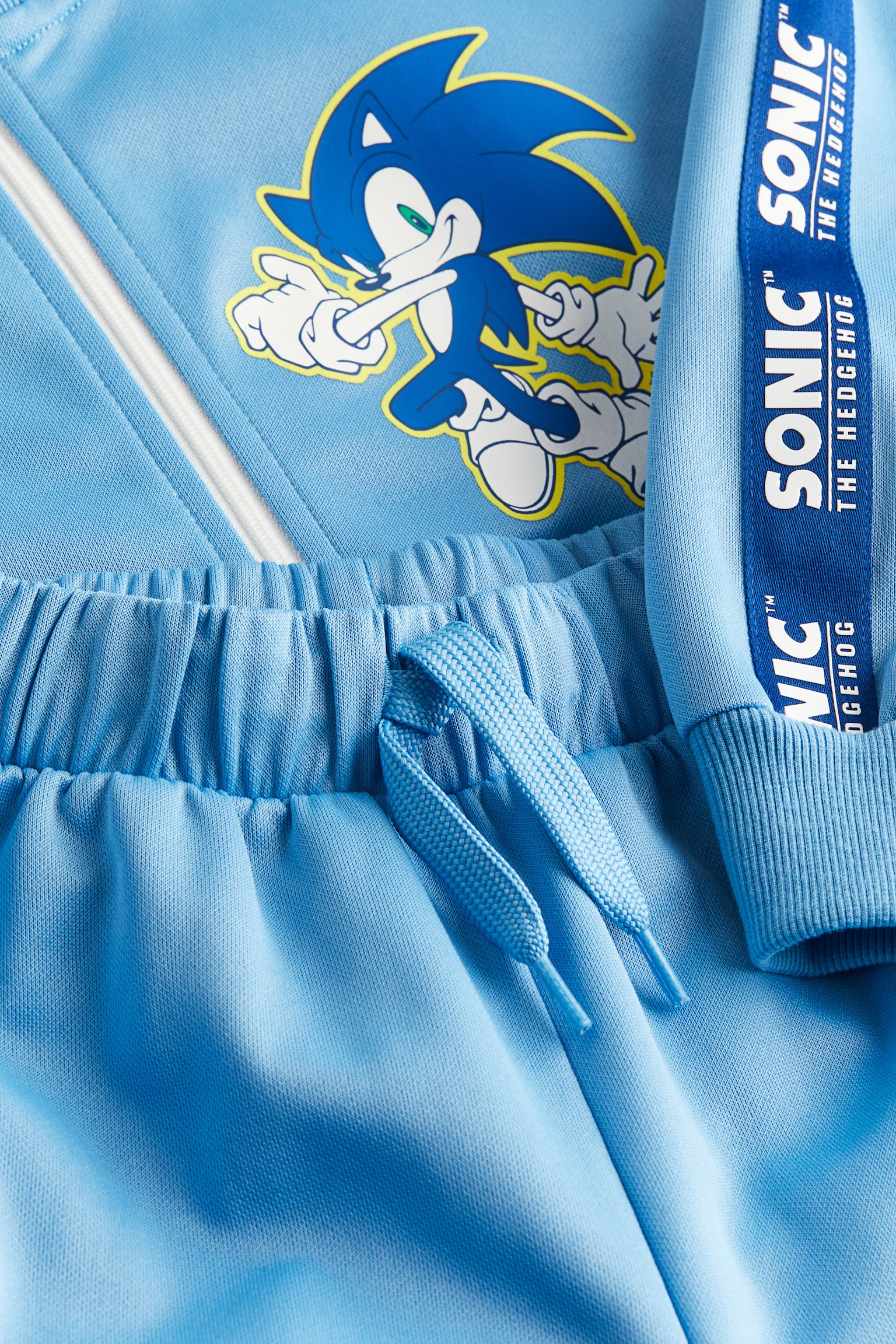 Side Panel Tracksuit - Light blue/Sonic the Hedgehog - 2