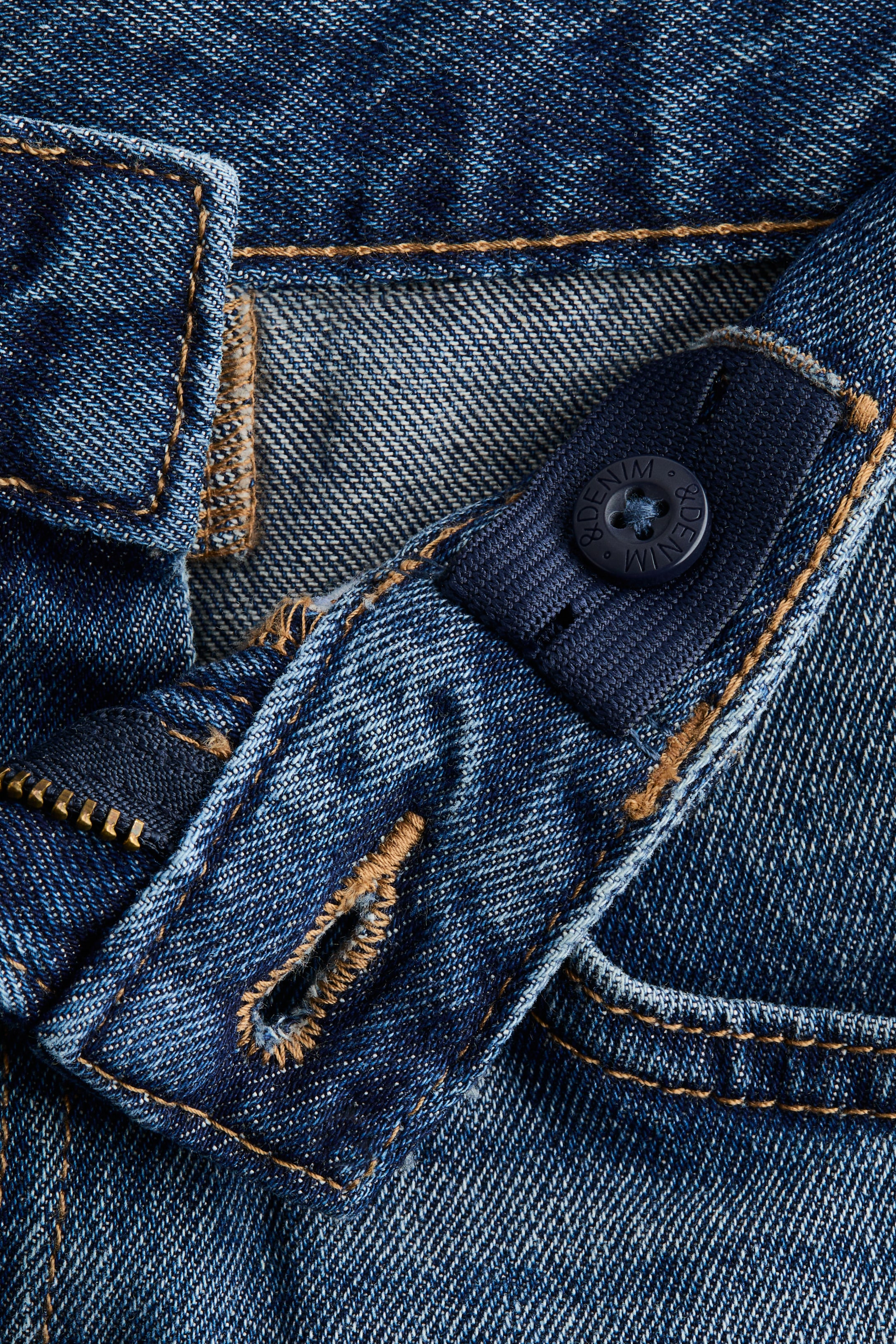 View larger image: Loose-Fit Denim Shorts - Denim blue - Kids | H&M PH 2