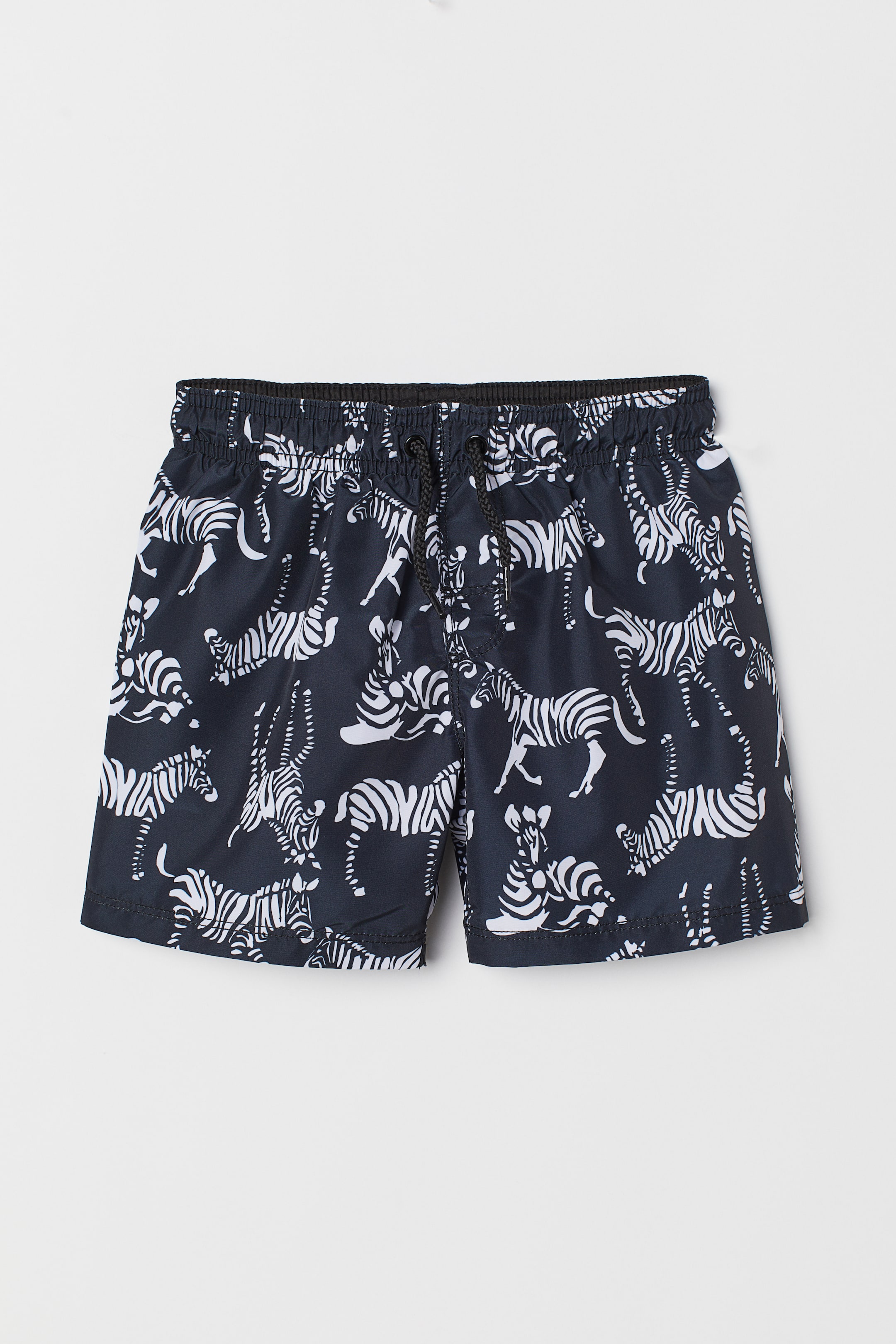 Agrandir l'image: Short de bain à motif - Noir/zèbres - ENFANT | H&M FR 1