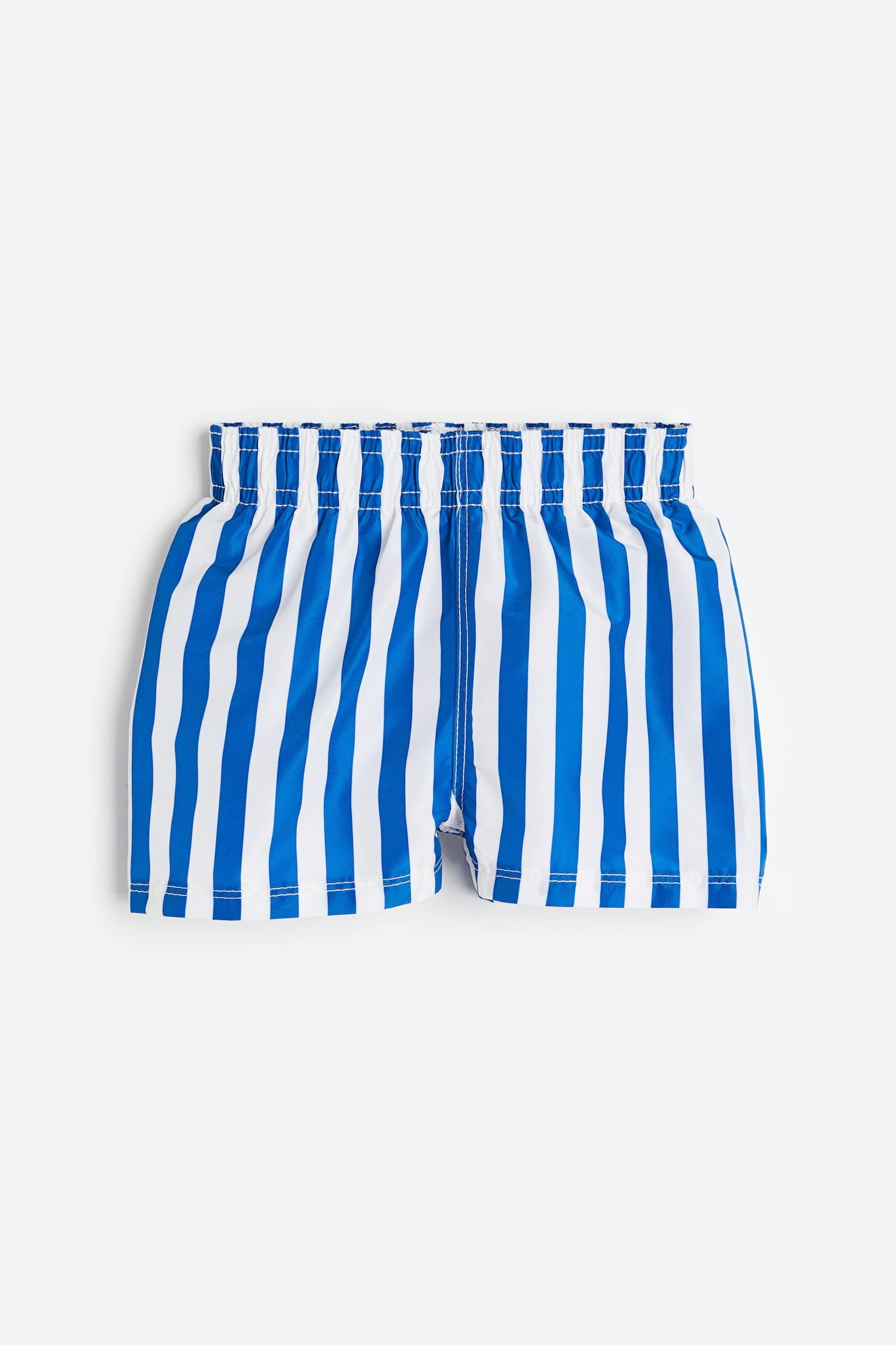 Swim shorts - Bright blue/Striped/Khaki green/Striped/Yellow/Striped - 1