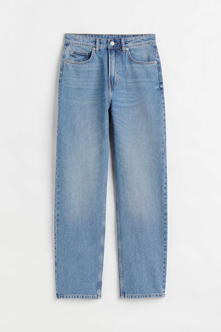 90s Straight High Jeans