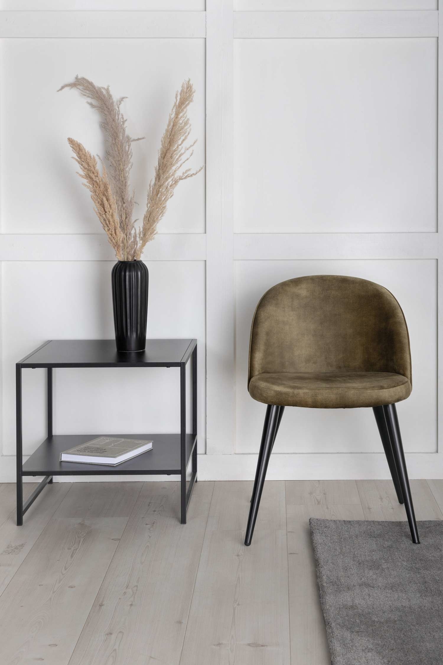 Velvet Chaise Pack De 2 - Velvet, Vert/Velours, Beige/Velours Côtelé, Blanc/Velvet, Gris