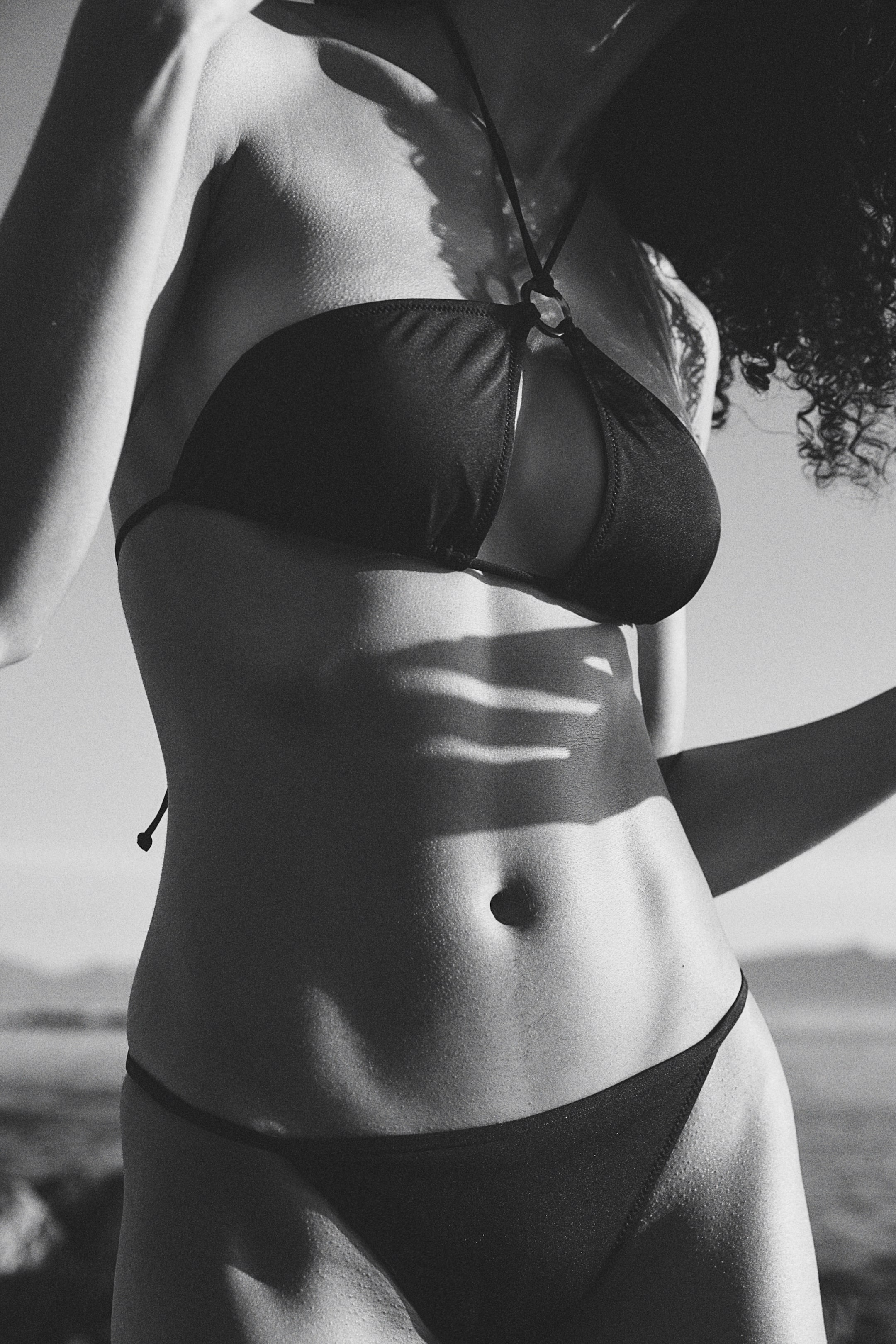 Haut de bikini paddé avec dos nu - Dos nu - Noir - FEMME | H&M BE