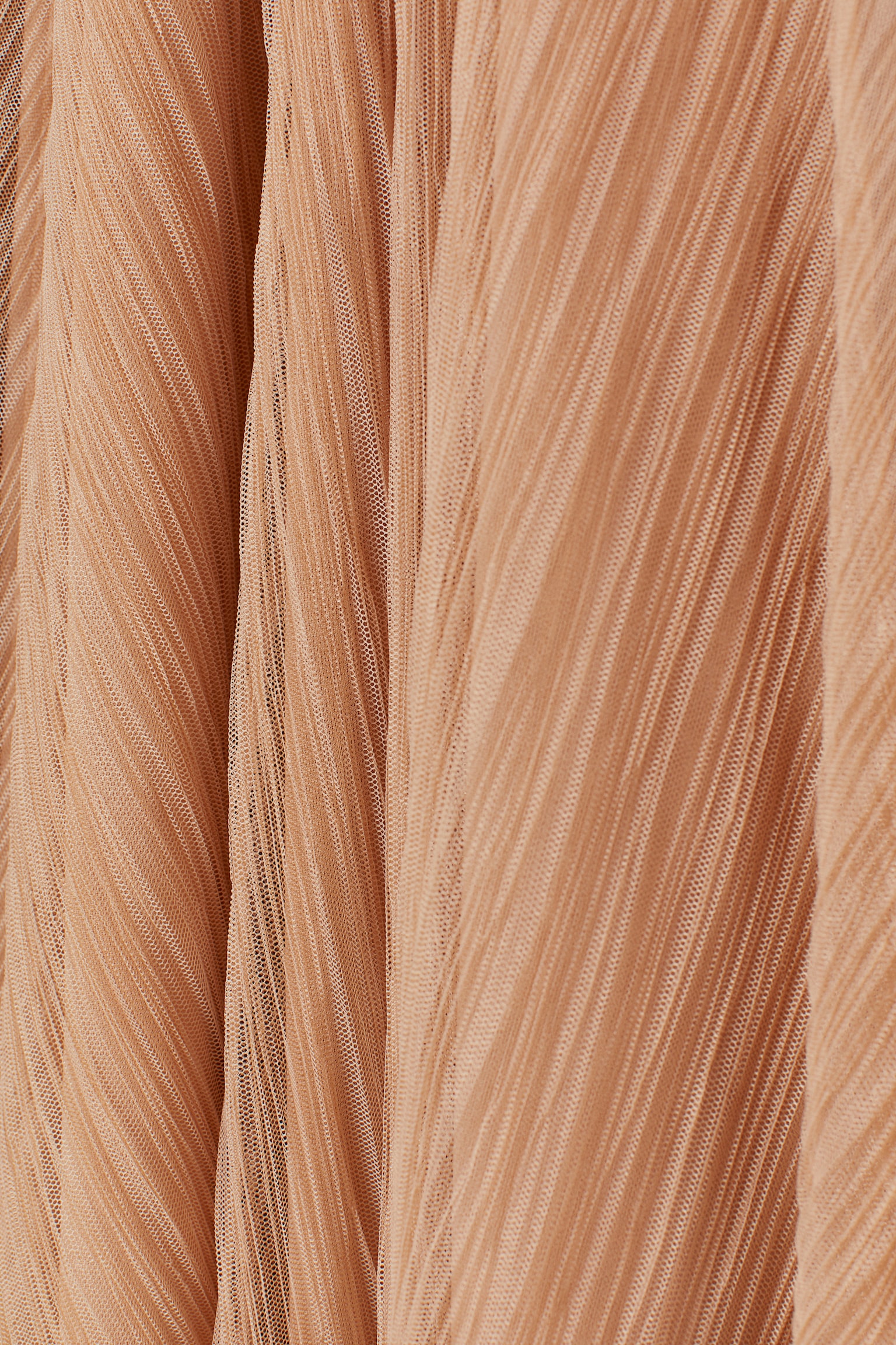 Circular tulle skirt - Apricot - 2