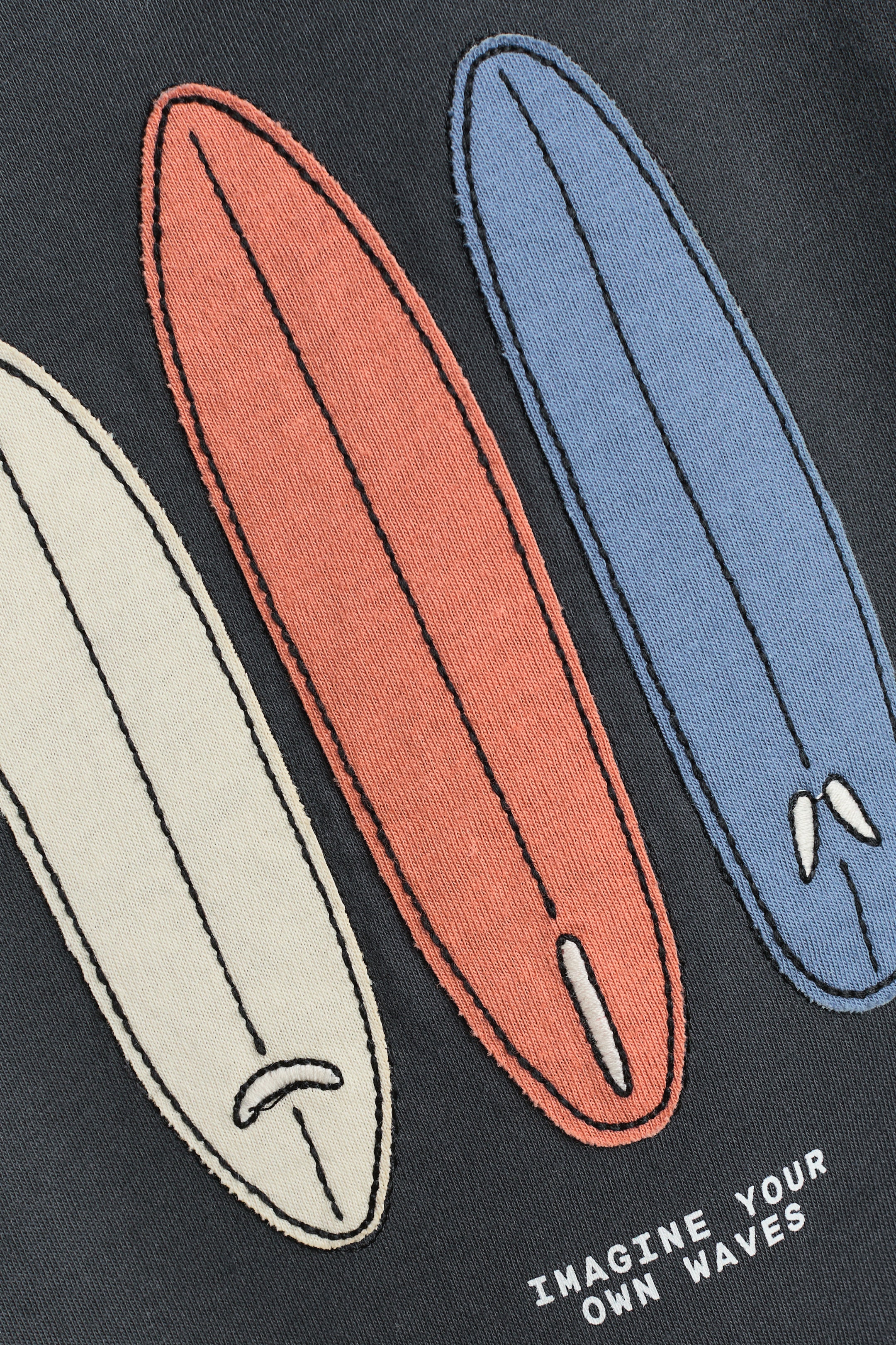 Детские футболки H&M T-Shirt with Embroidered Motif — фото 2