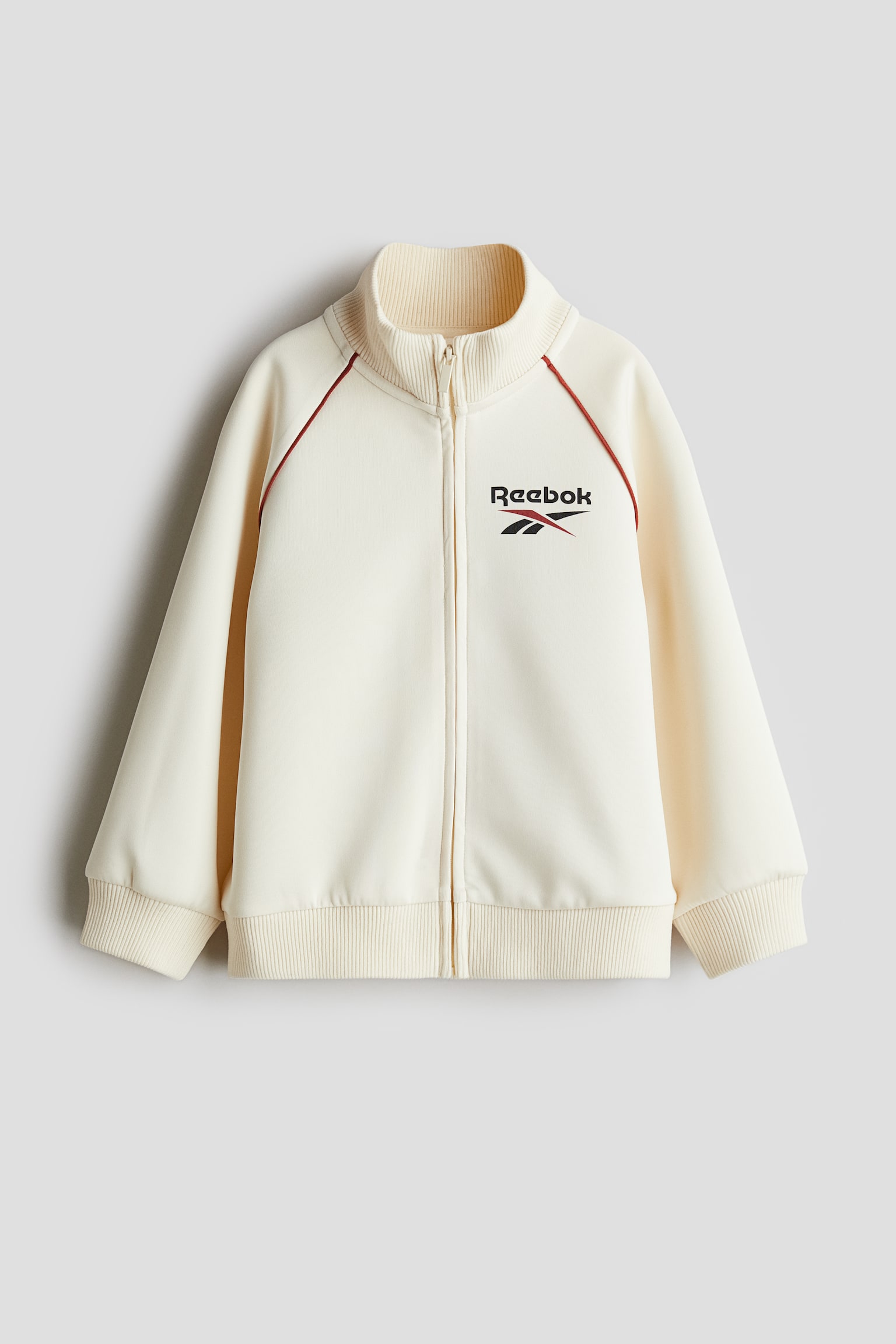 Print-motif track jacket - White/Reebok - 1