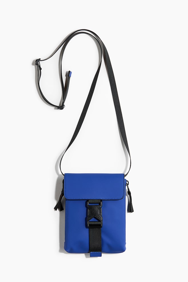 Crossbody Bag - Blue/black - 1