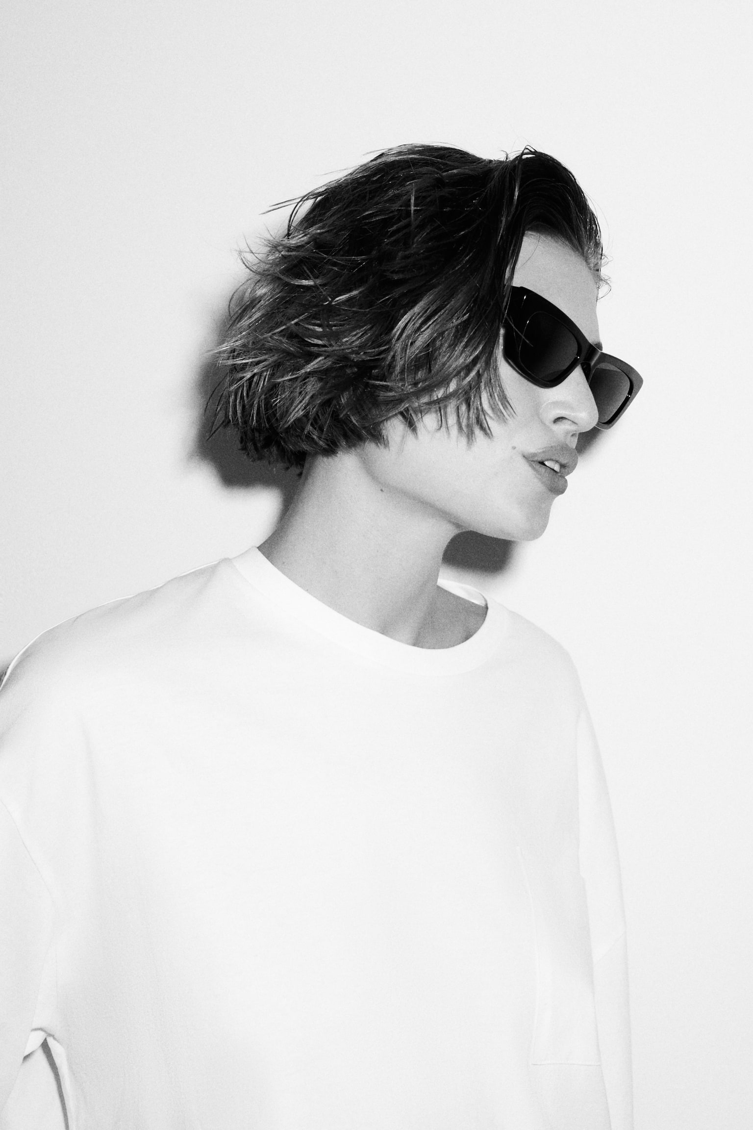 Топ із кишенею - Білий/Зелений хакі - 1