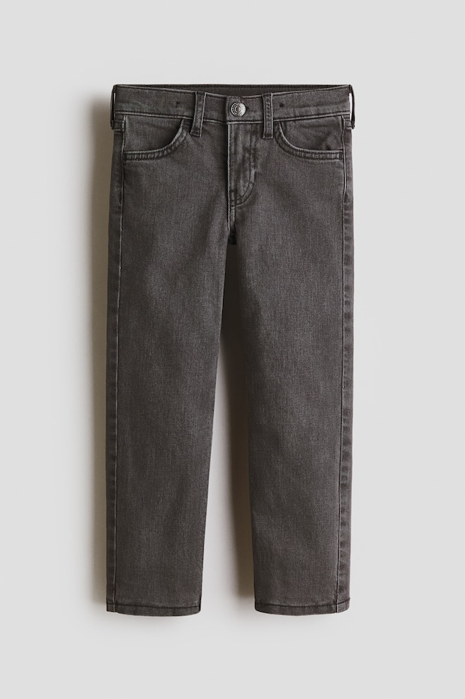 Slim Fit Lined Jeans - Denimzwart/Denimblauw/Licht denimblauw - 1