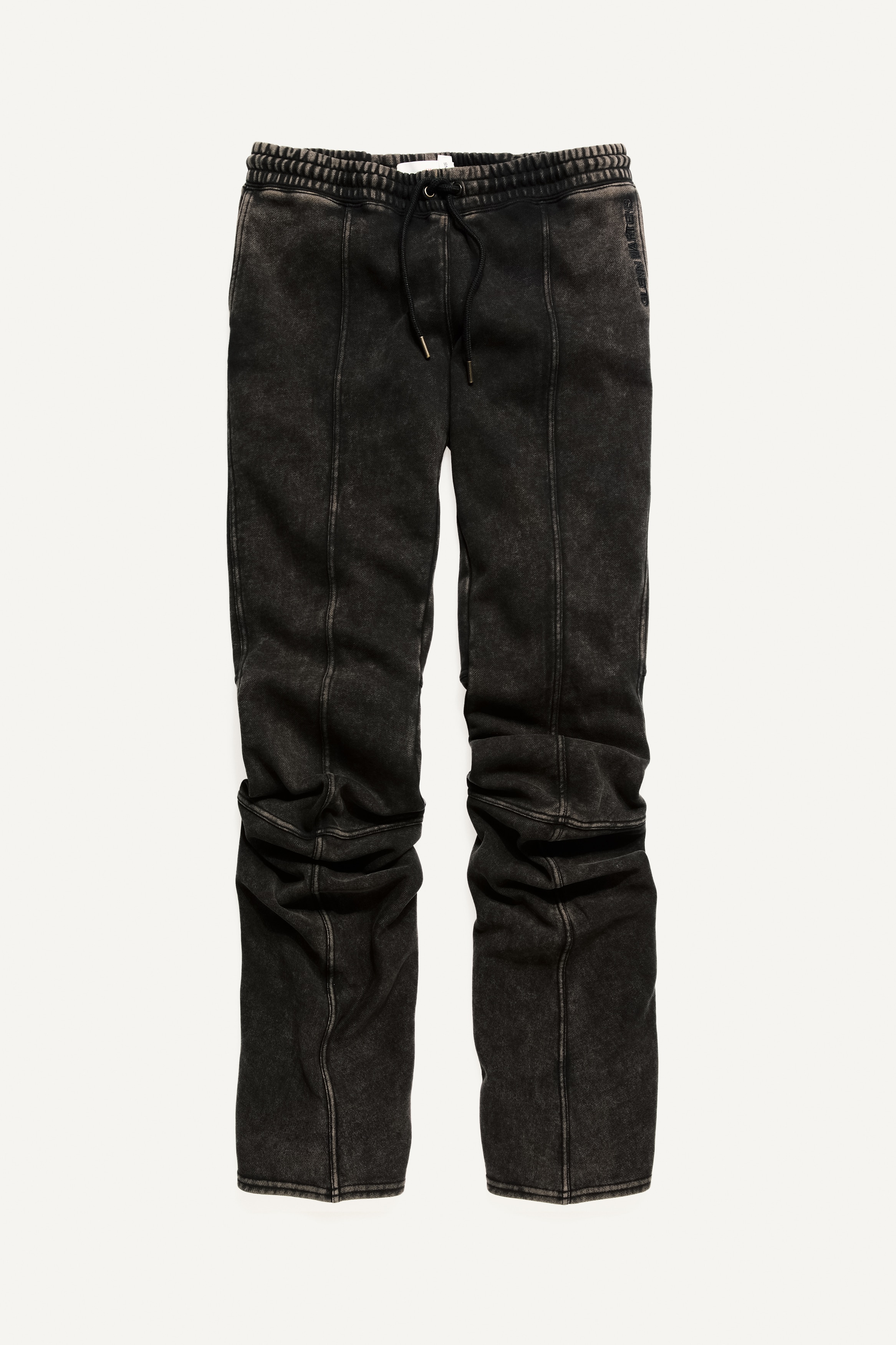 スラウチースリムスウェットパンツ - ダークブラウン - レディース