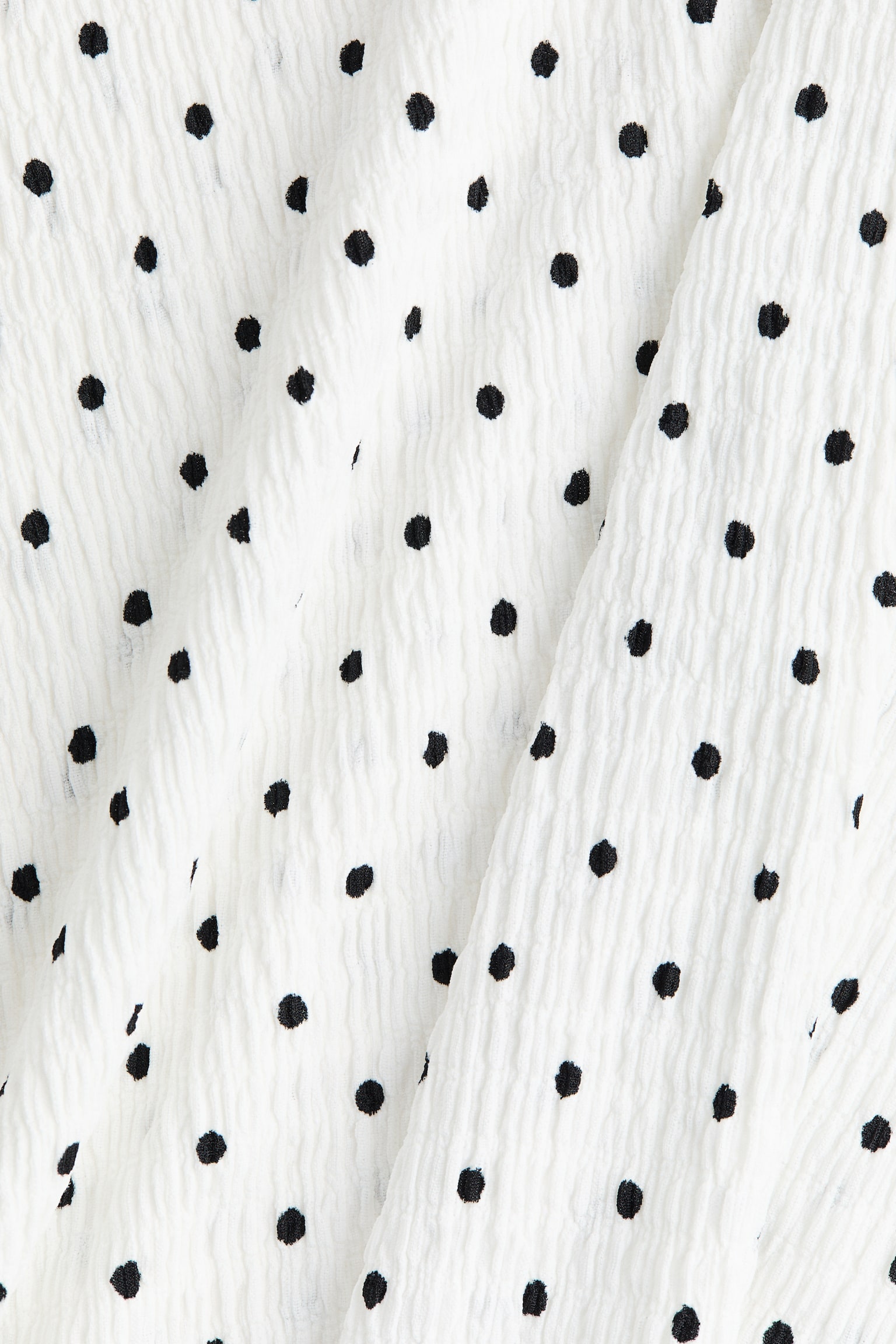 Smocked skirt - White/Spotted/Dark brown/Light yellow - 2