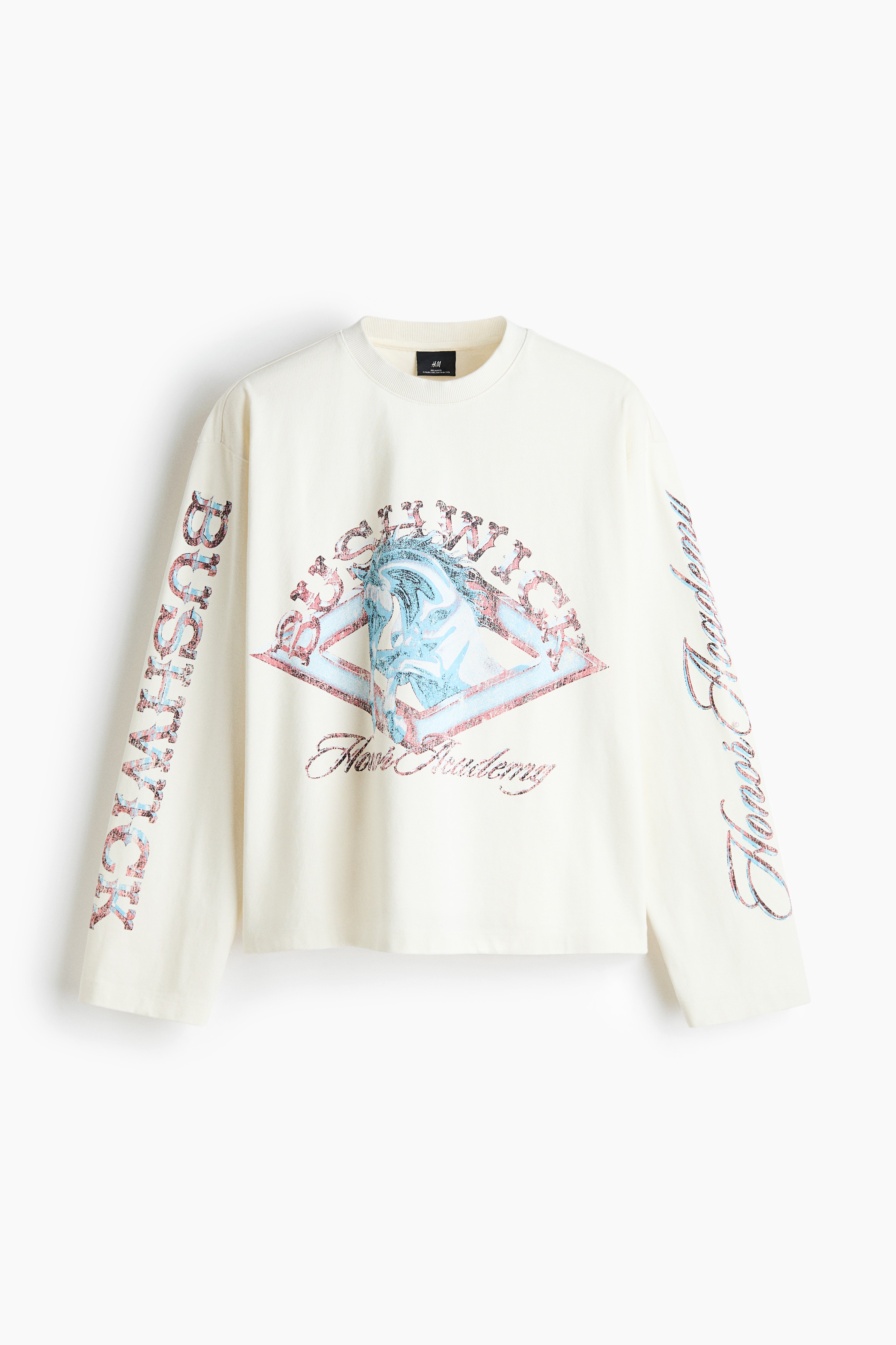Relaxed-Fit Long-Sleeved T-Shirt