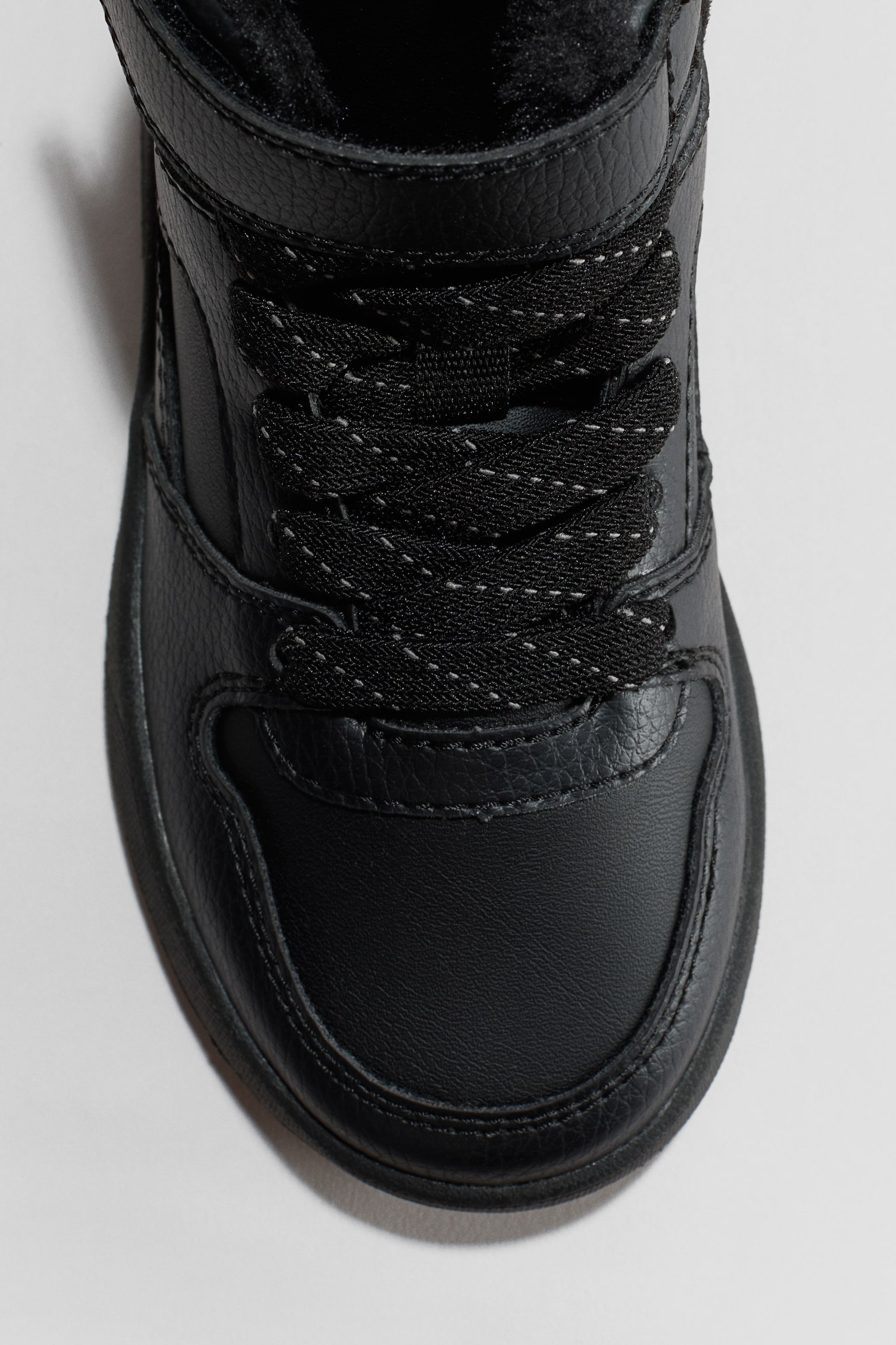 Детские топы H&M Warm-Lined High Tops, цвет: Чёрный — фото 2
