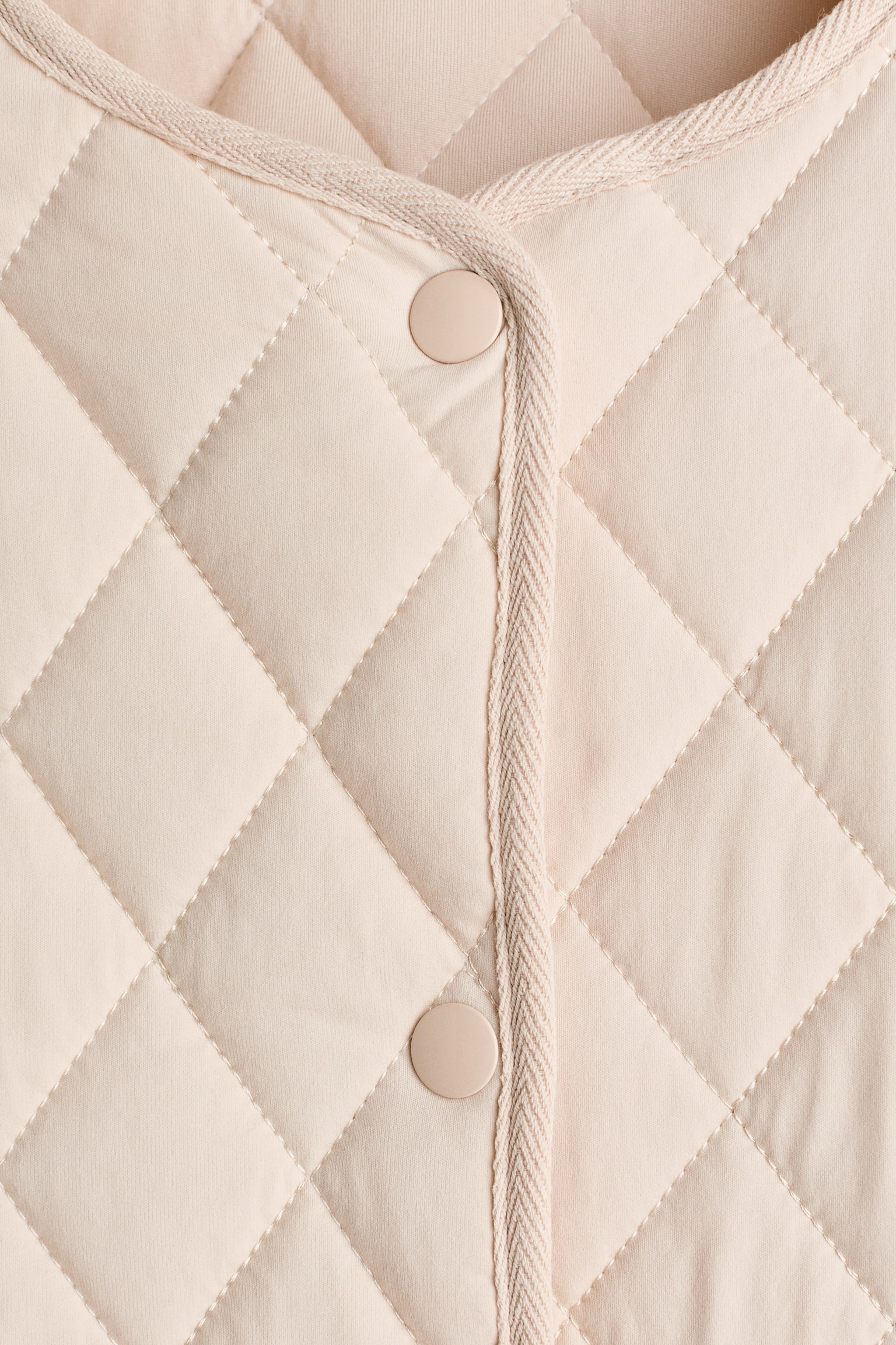 Quilted jacket - Light beige - 3