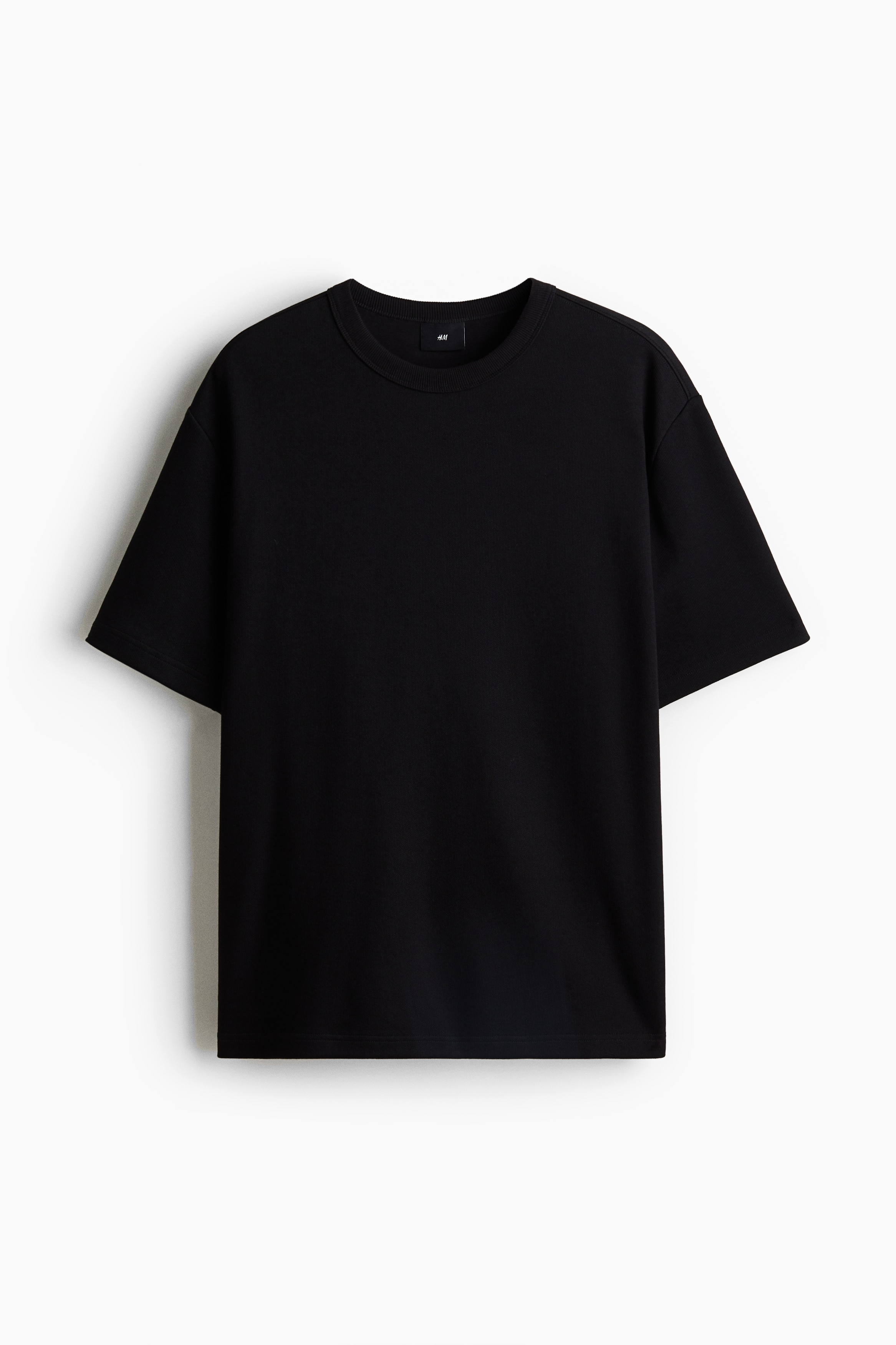 ルーズフィットTシャツ - ブラック/ピンク