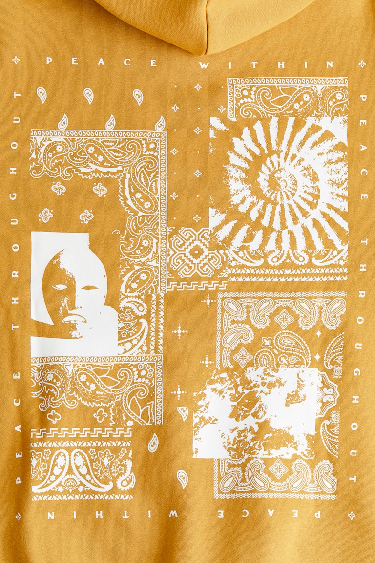 Loose Fit Printed hoodie