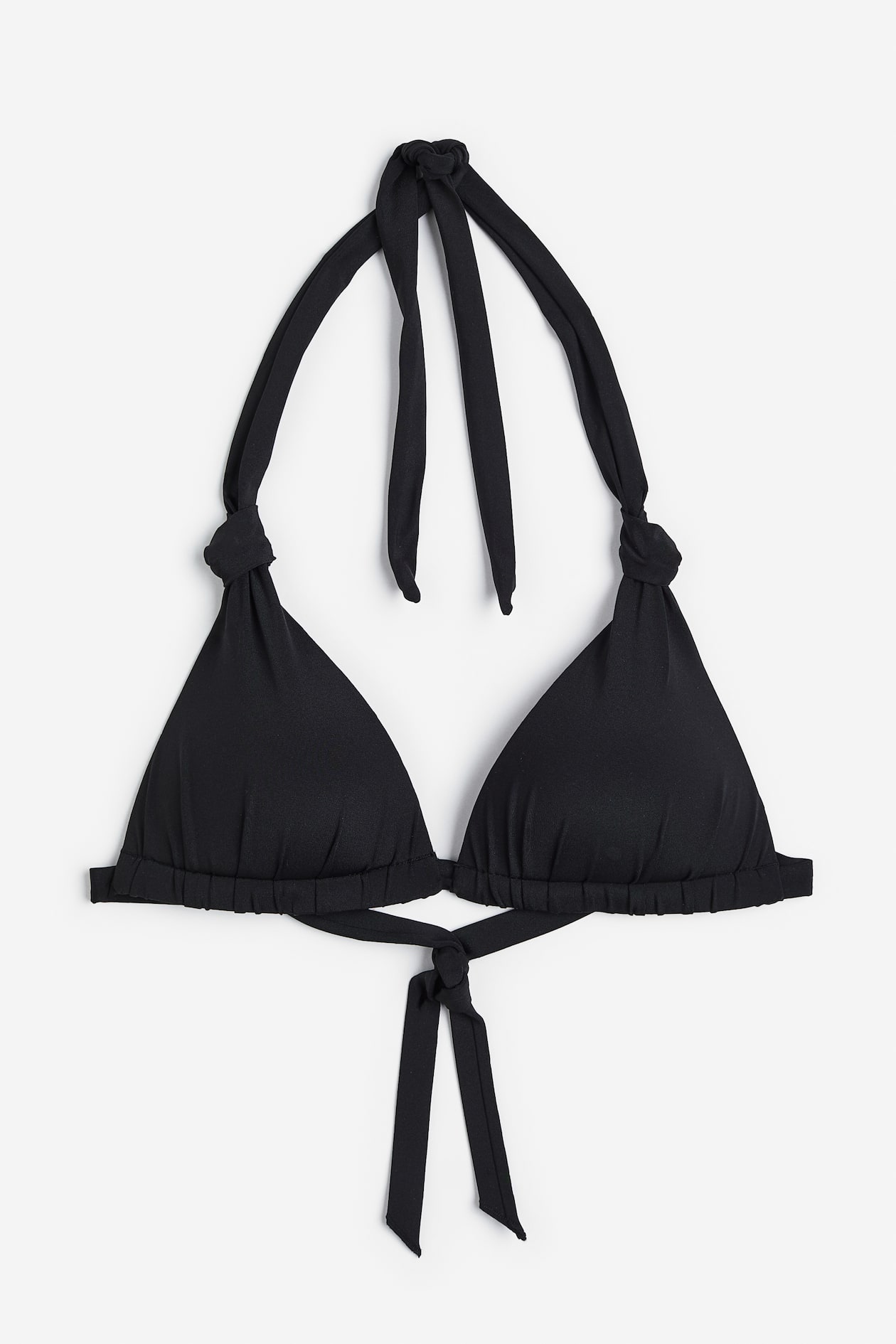 Push-up Triangle Bikini Top - Black - Ladies | H&M US