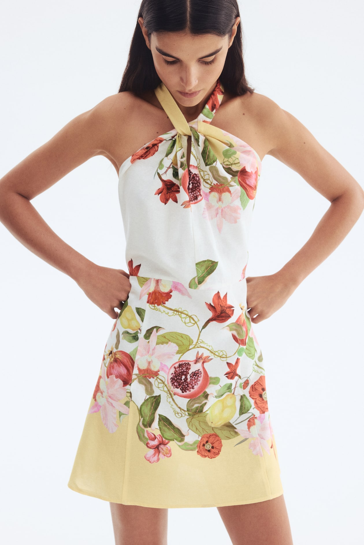 women-s-white-floral-linen-blend-halterneck-dress-h-m-sg